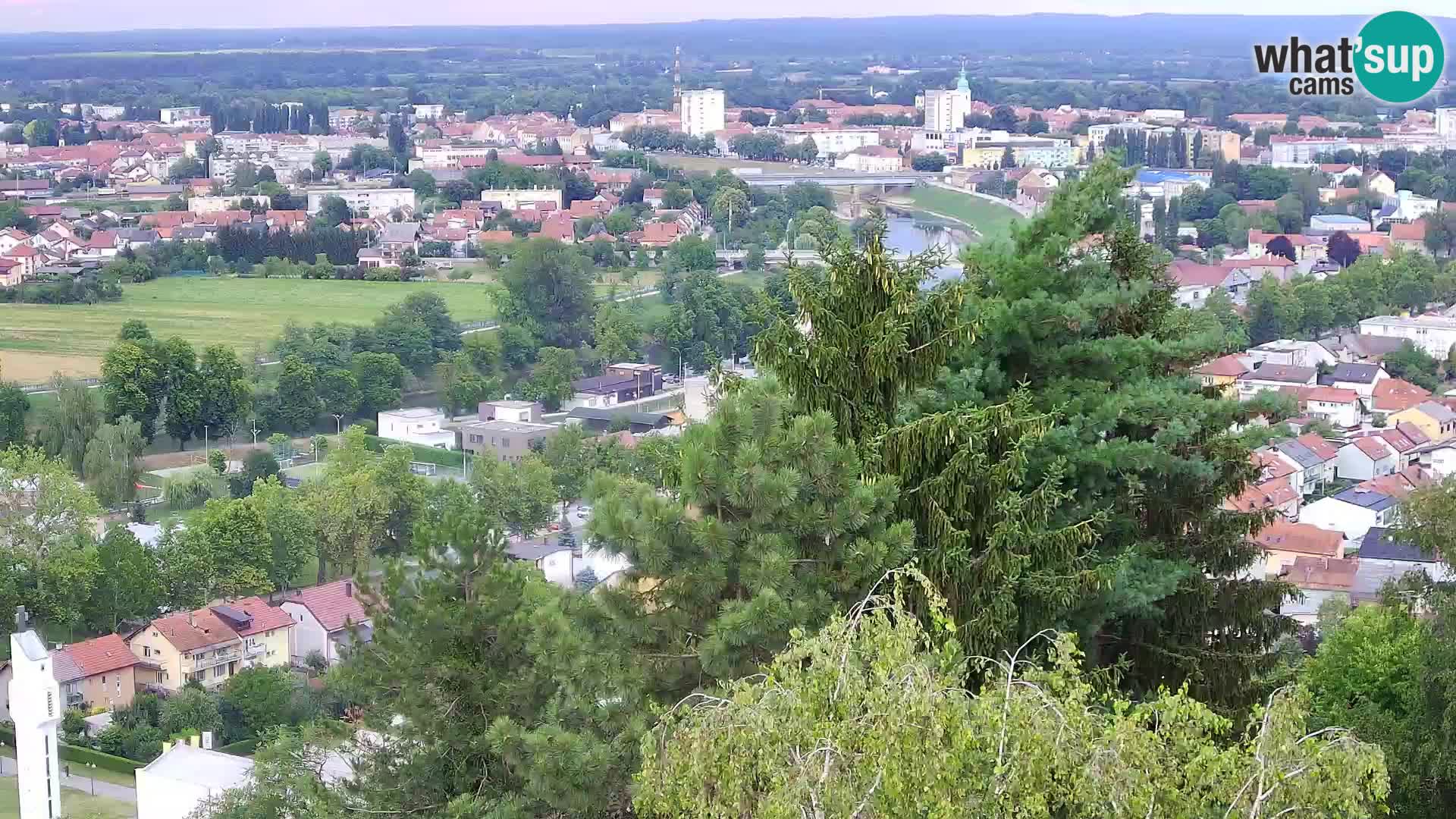 Webcam Karlovac Château Dubovac – Vue en direct de ce monument historique