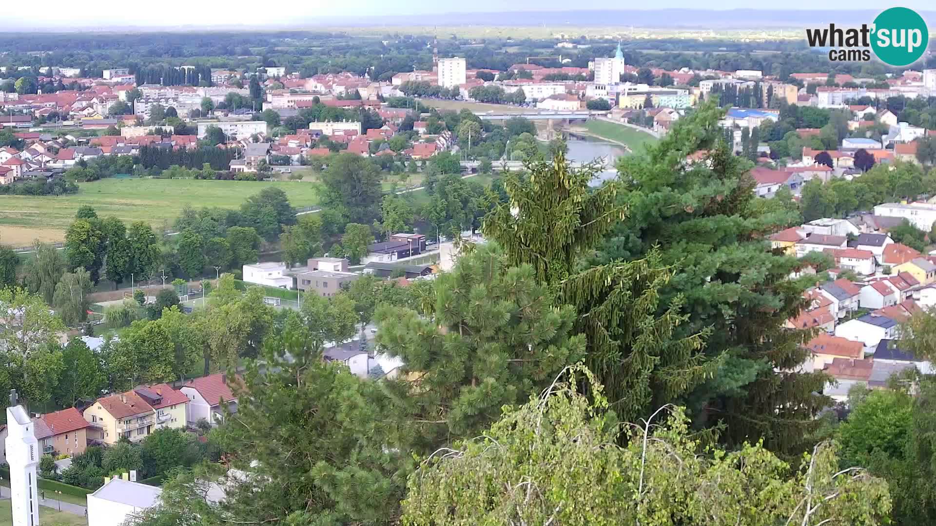Webcam Karlovac Château Dubovac – Vue en direct de ce monument historique