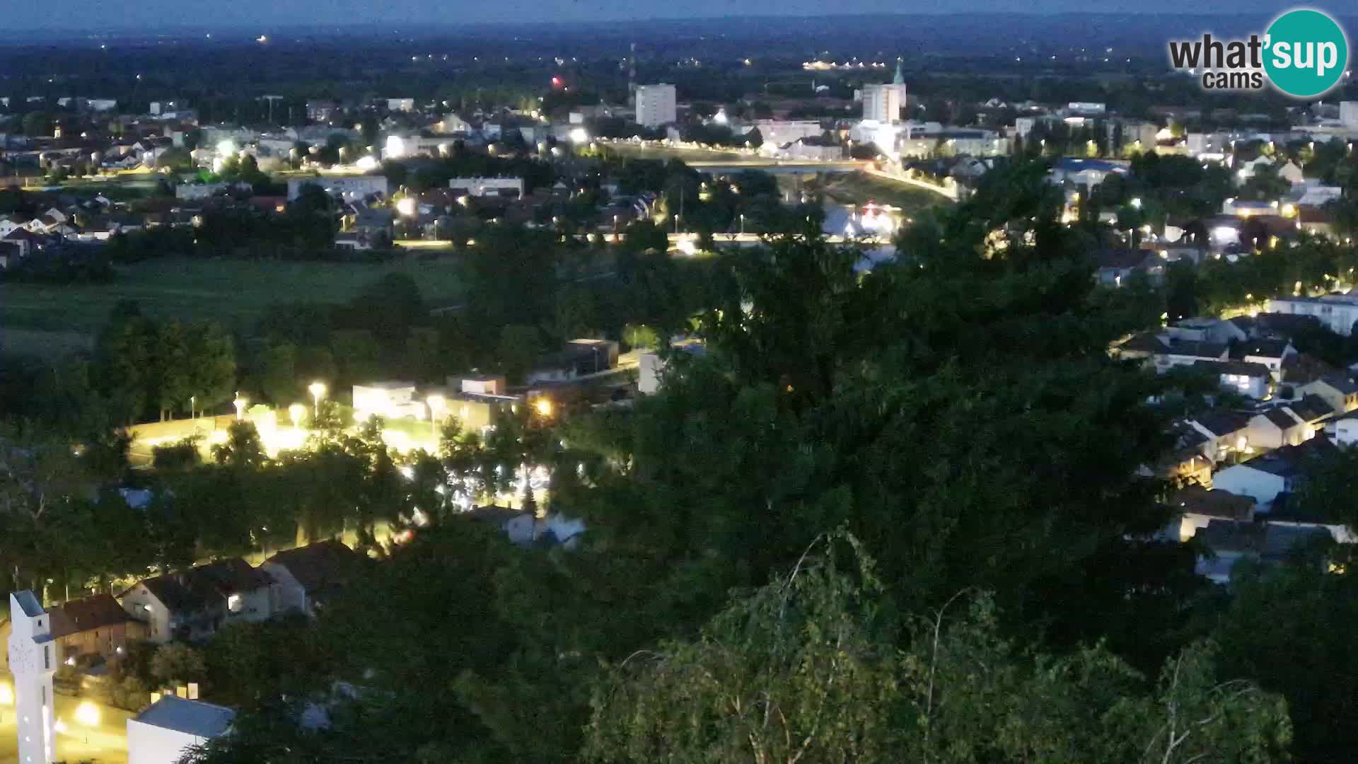 Webcam Karlovac Château Dubovac – Vue en direct de ce monument historique