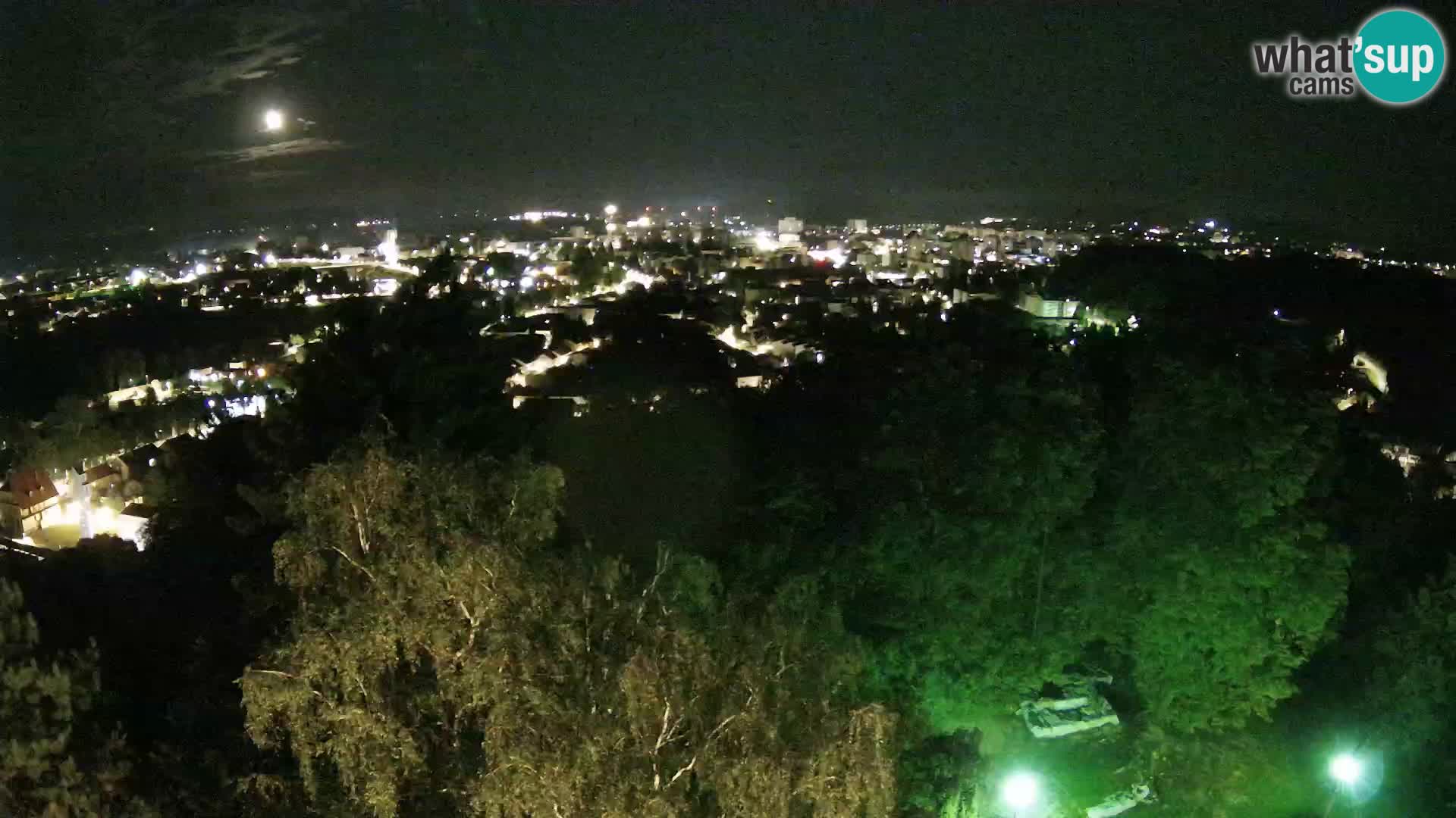 Webcam Karlovac Dubovac Castle – Live View of Karlovac’s Historic Landmark