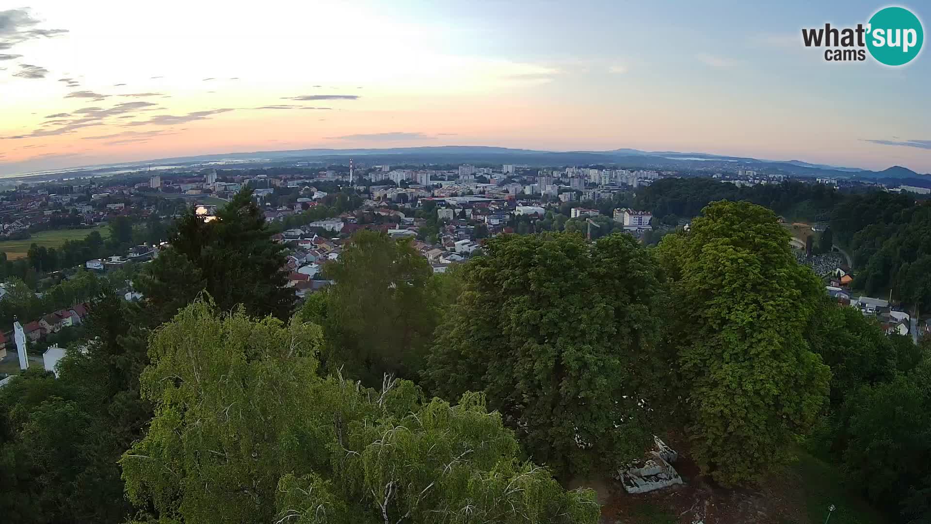 Webcam Karlovac Dubovac Castle – Live View of Karlovac’s Historic Landmark