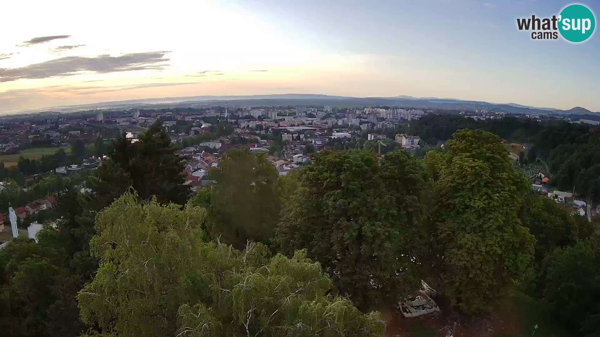 Webcam Karlovac Dubovac Castle – Live View of Karlovac’s Historic Landmark