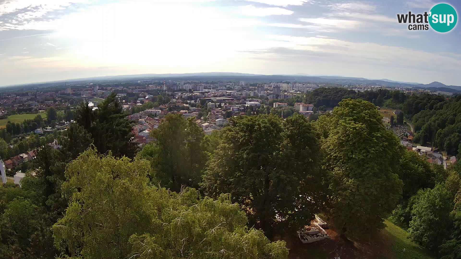 Webcam Karlovac Château Dubovac – Vue en direct de ce monument historique