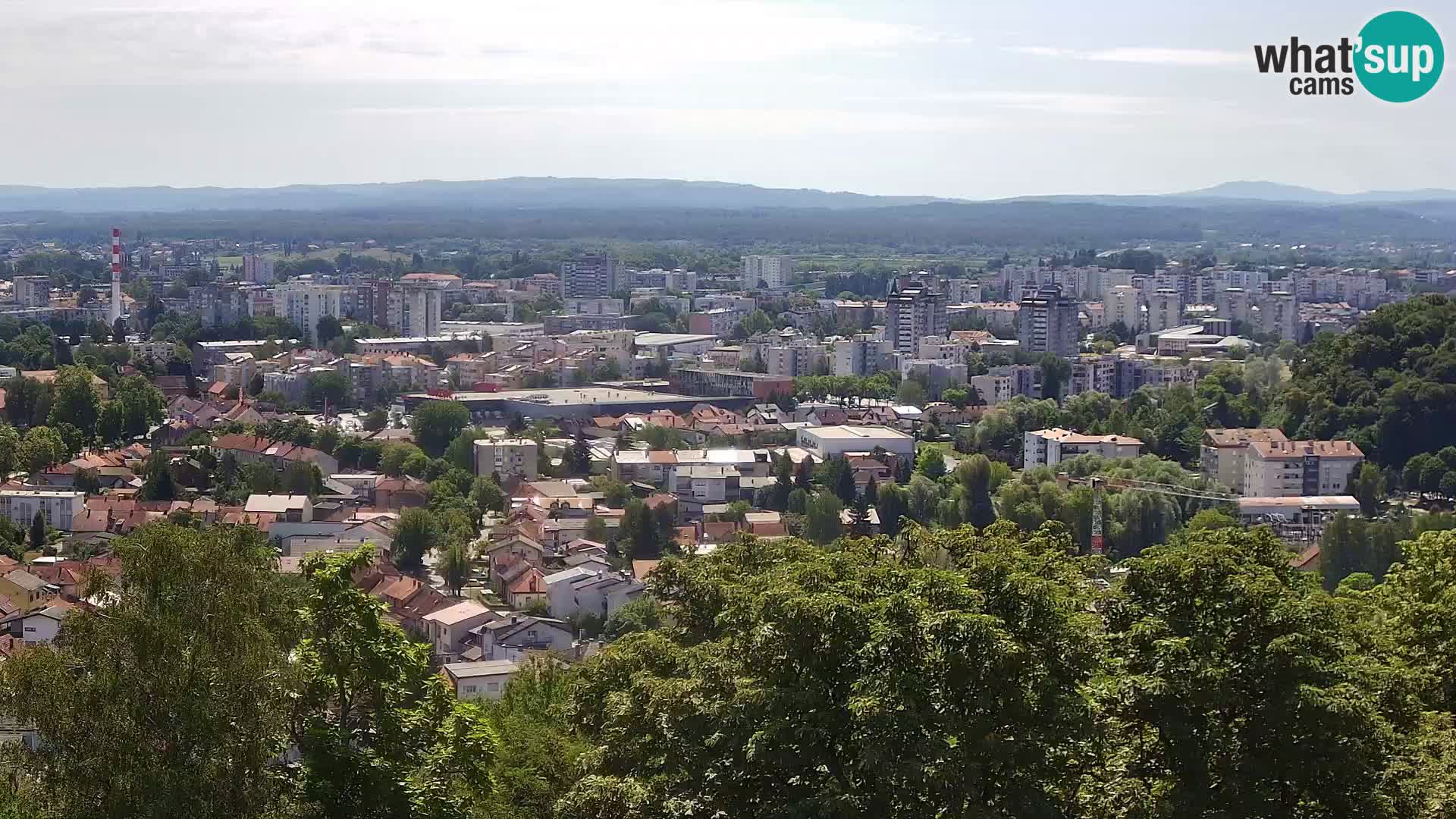 Webcam Castello Dubovac Karlovac – Vista Live sul Castello Storico