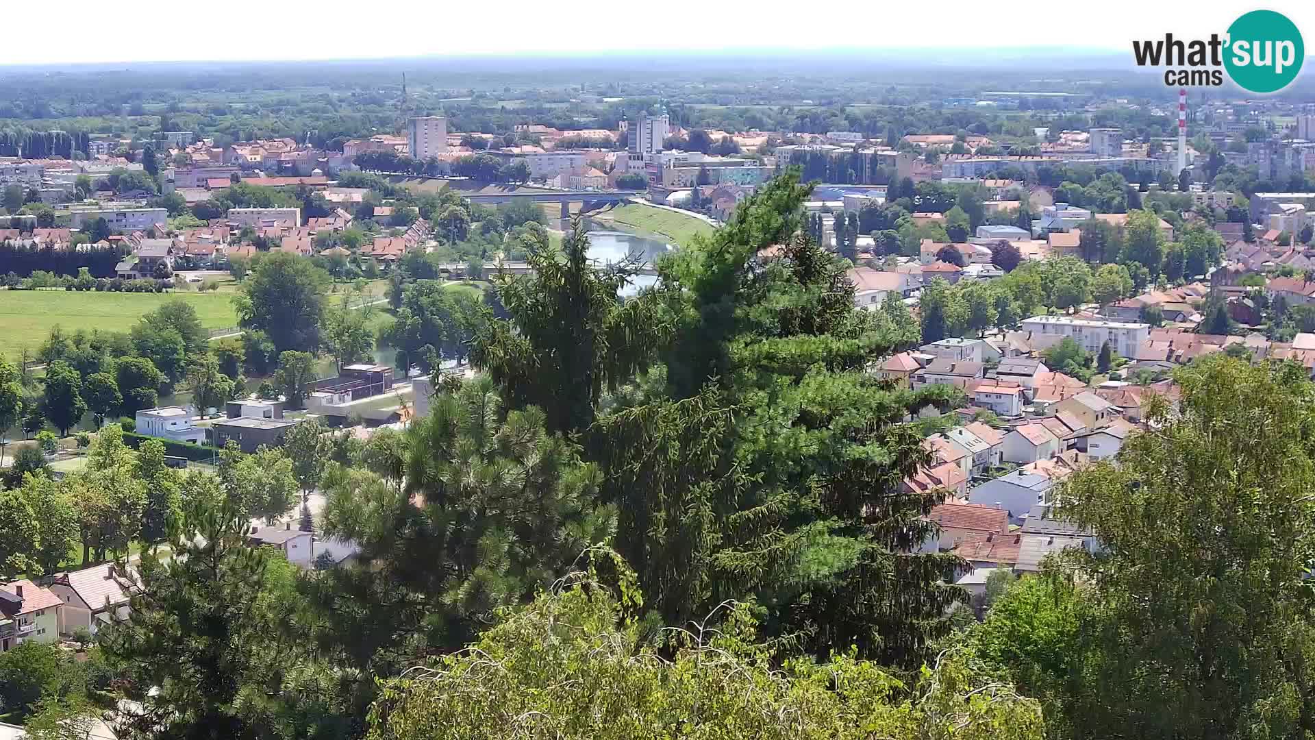 Webcam Karlovac Château Dubovac – Vue en direct de ce monument historique