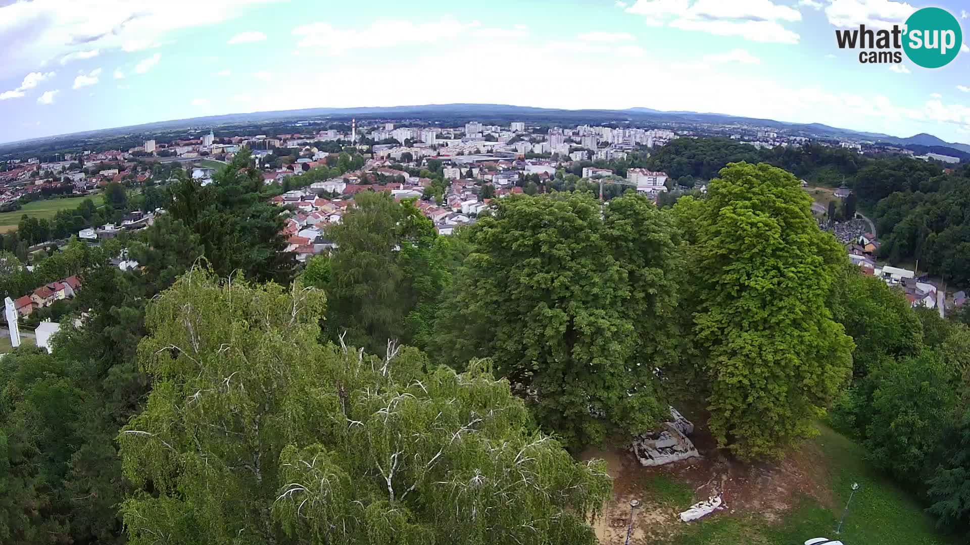 Webcam Karlovac Dubovac Castle – Live View of Karlovac’s Historic Landmark