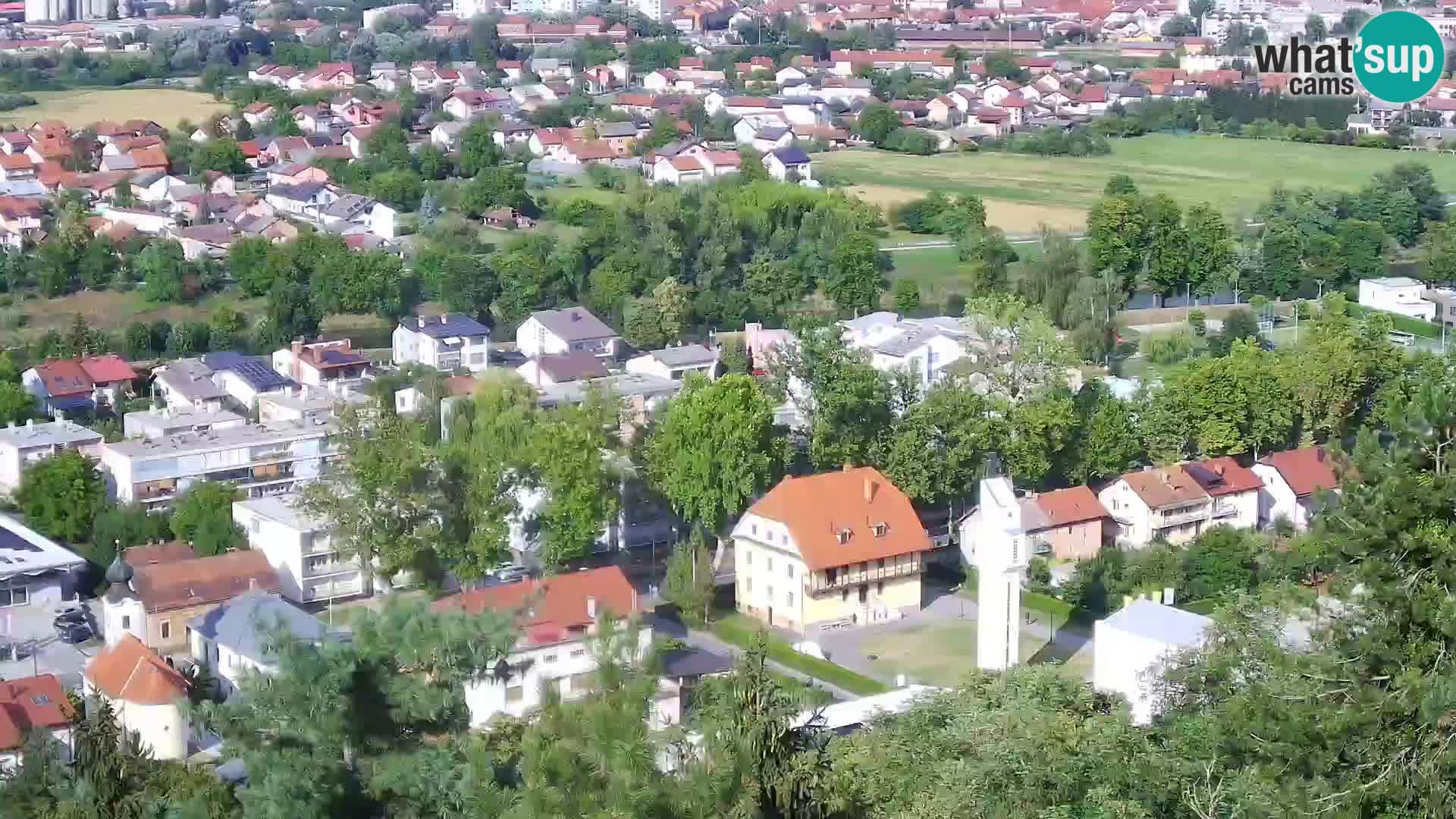Spletna kamera Karlovac Dubovac grad – Pogled v živo na zgodovinsko znamenitost Karlovca