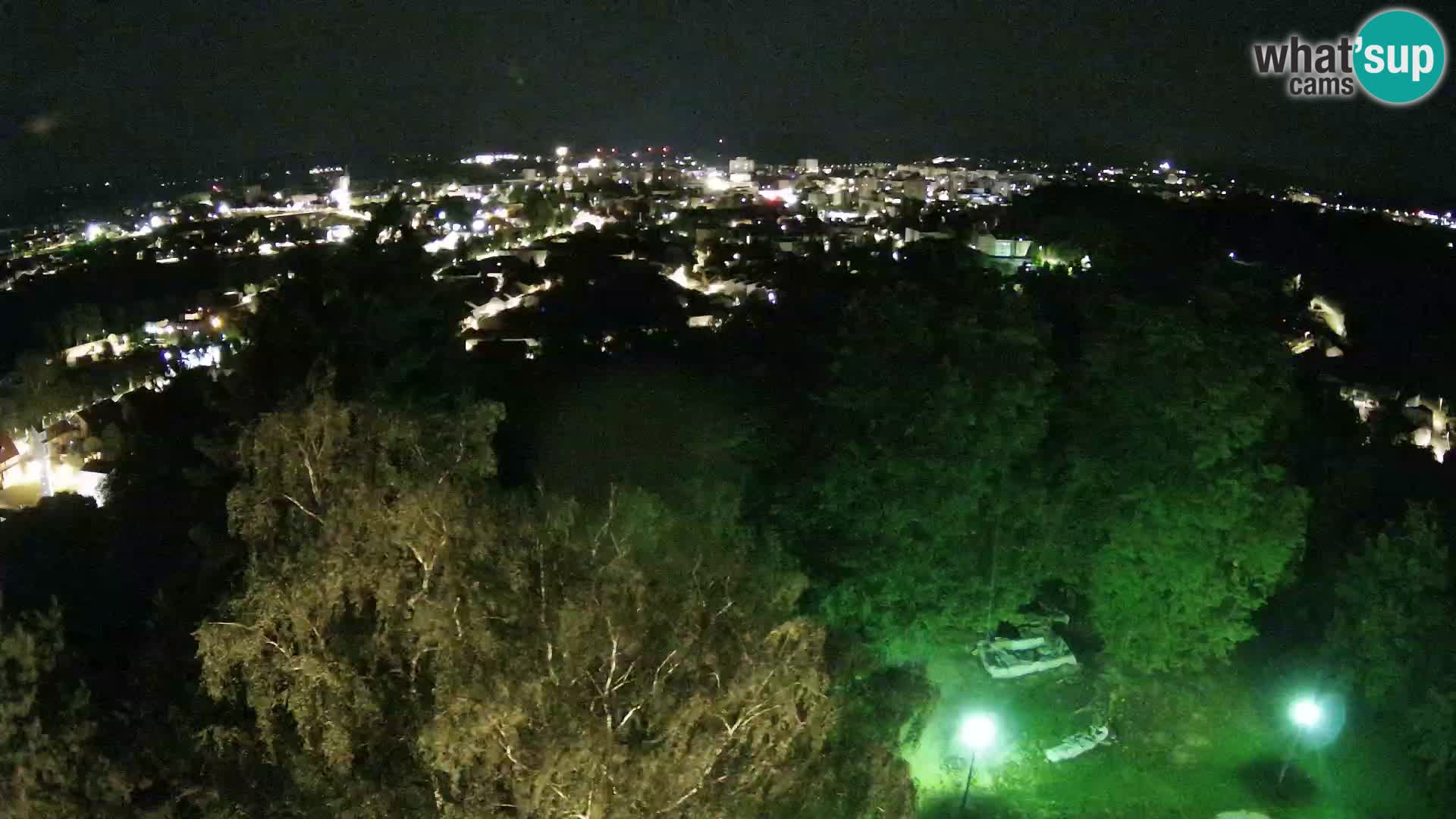 Webcam Karlovac Château Dubovac – Vue en direct de ce monument historique