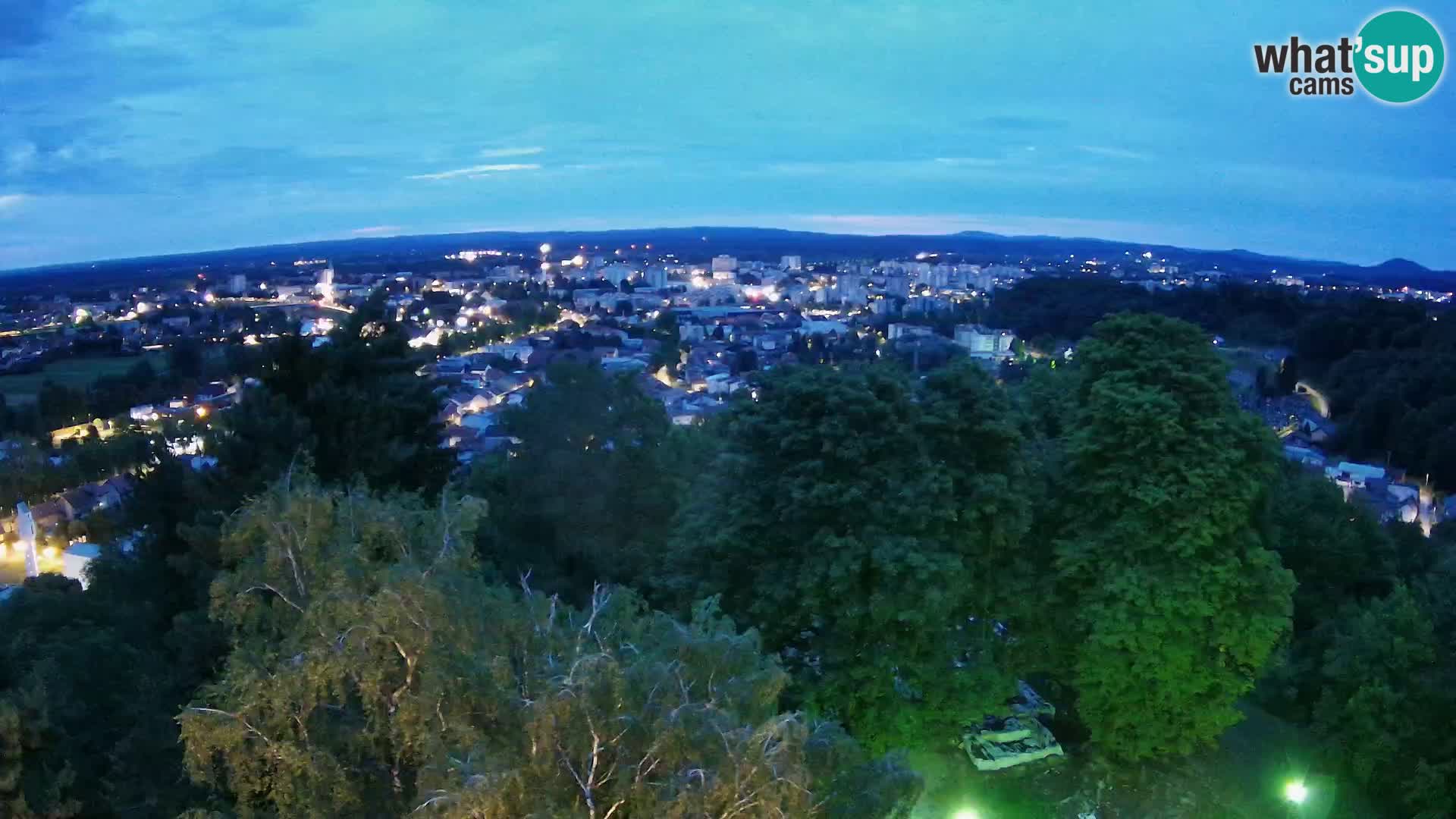 Webcam Karlovac Dubovac Castle – Live View of Karlovac’s Historic Landmark