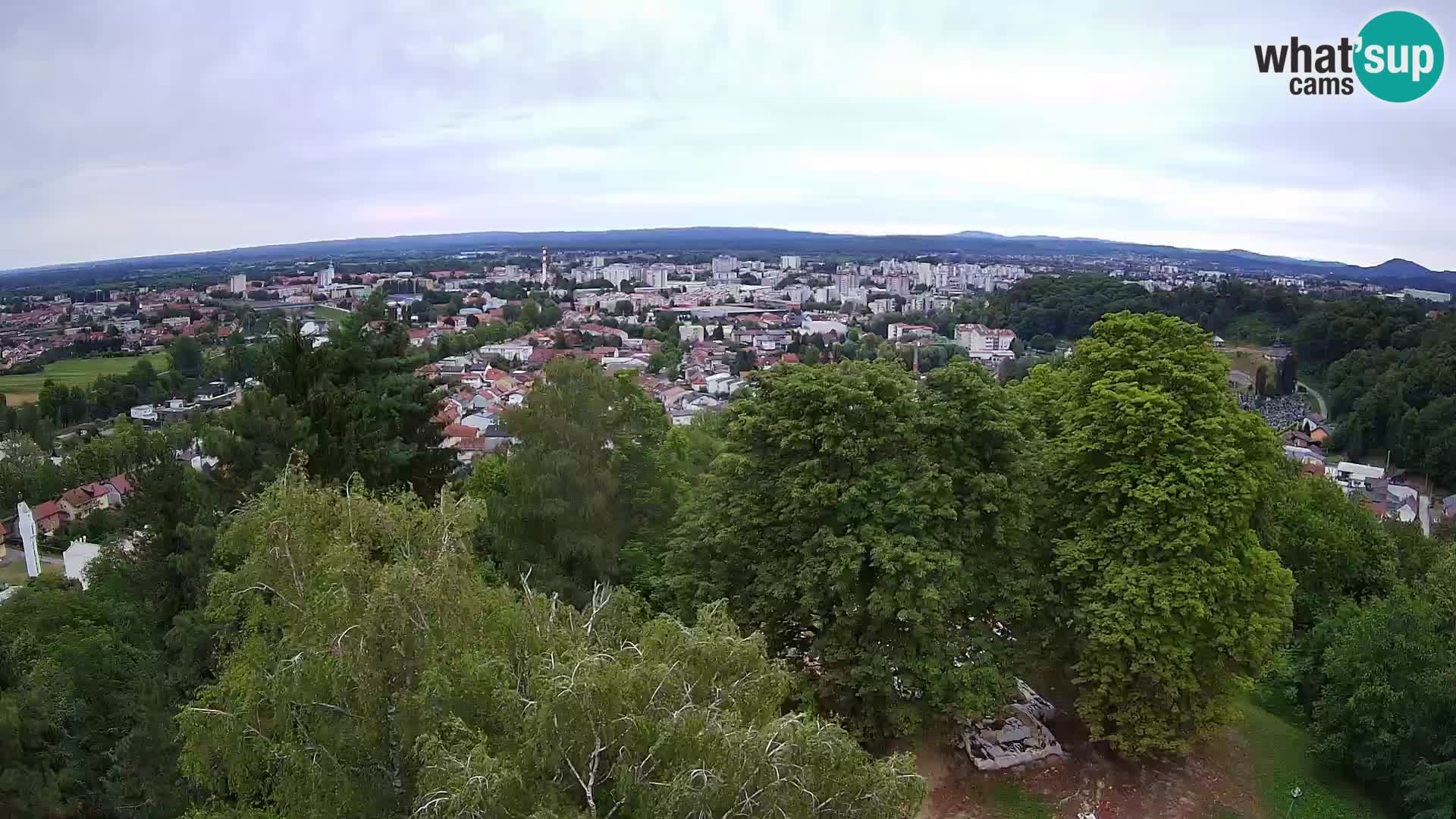 Webcam Karlovac Dubovac Castle – Live View of Karlovac’s Historic Landmark