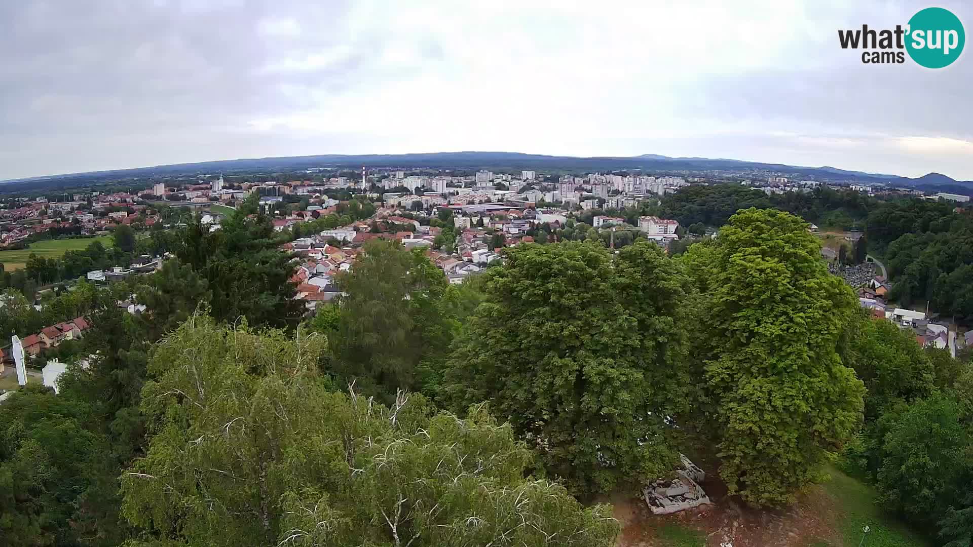 Webcam Karlovac Dubovac Castle – Live View of Karlovac’s Historic Landmark