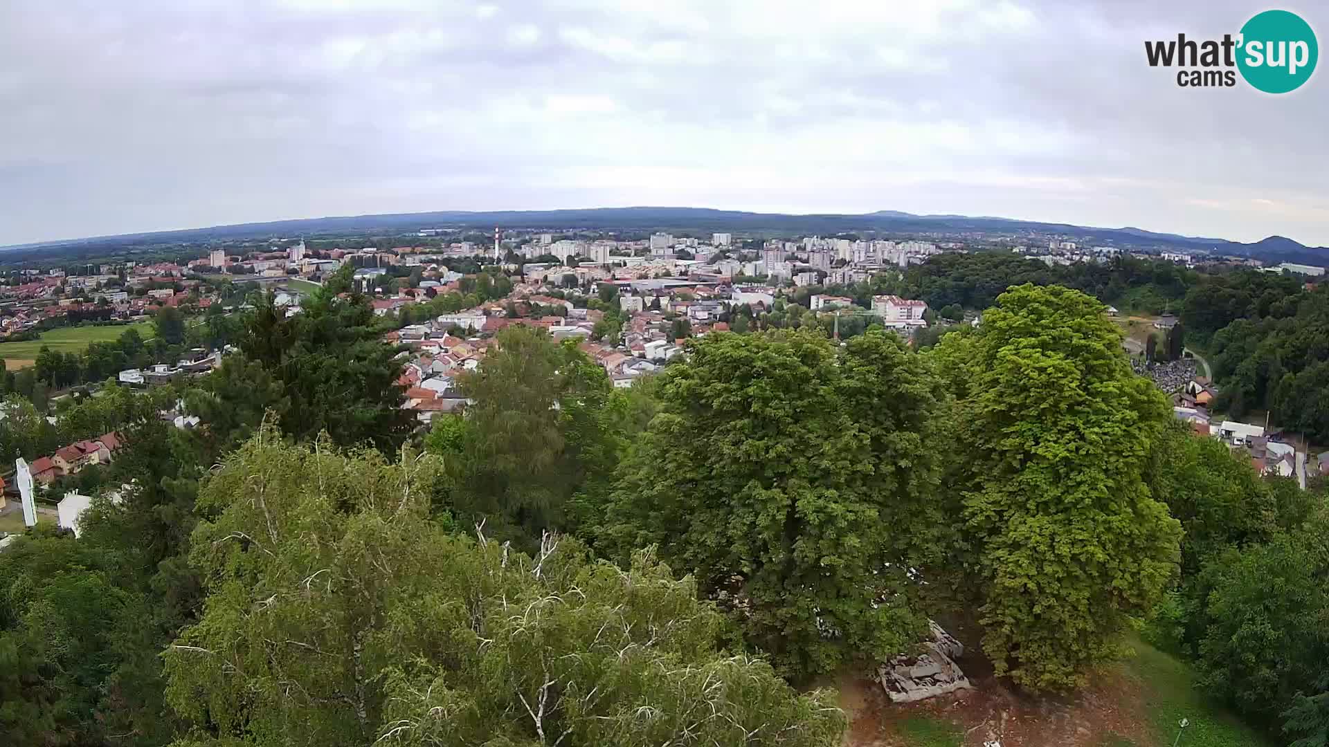 Webcam Karlovac Château Dubovac – Vue en direct de ce monument historique