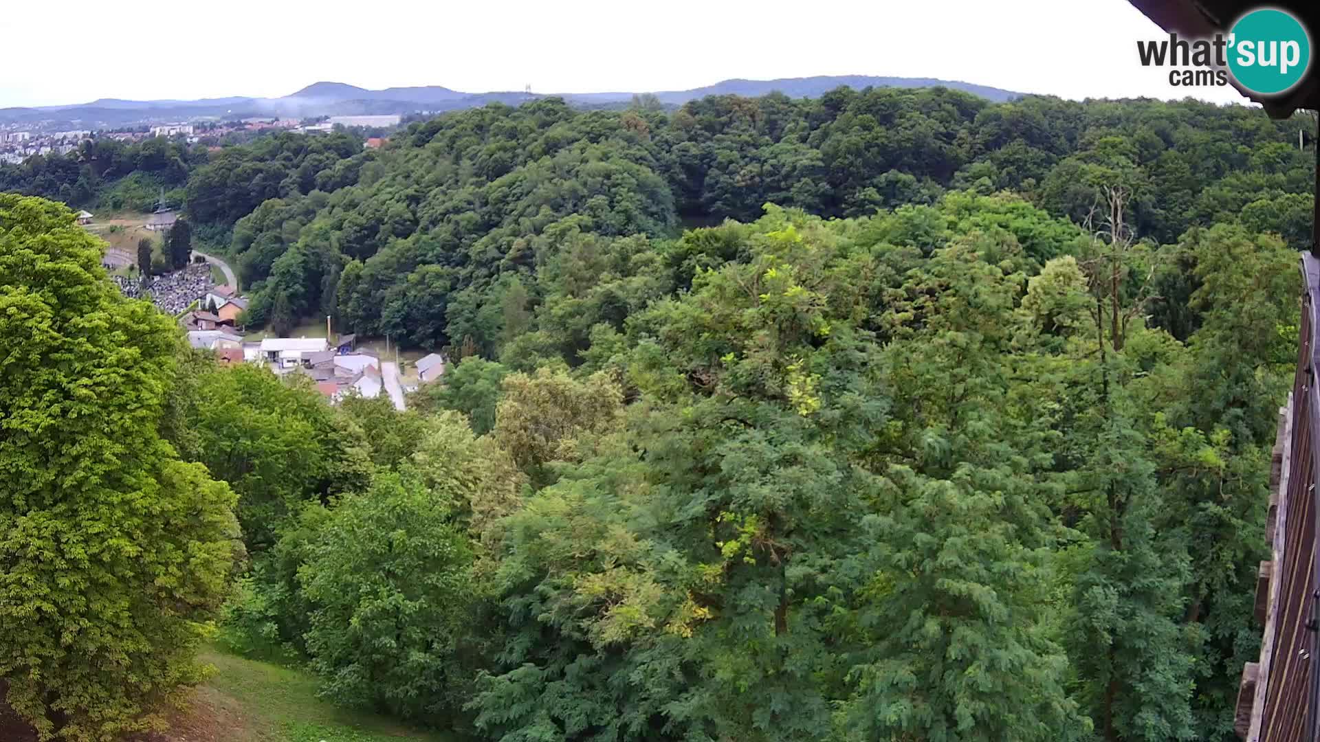 Webcam Castello Dubovac Karlovac – Vista Live sul Castello Storico