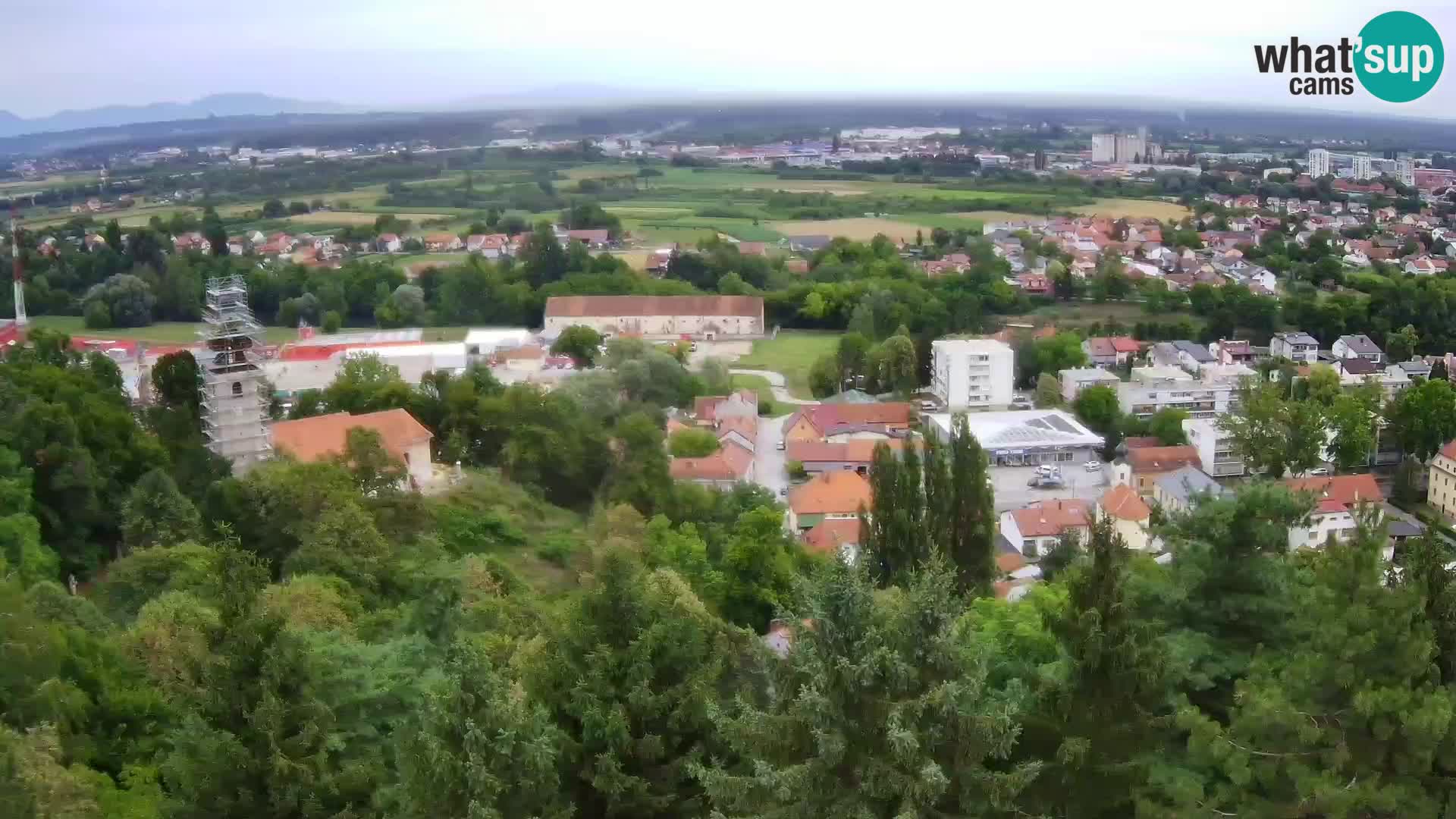Webcam Castello Dubovac Karlovac – Vista Live sul Castello Storico