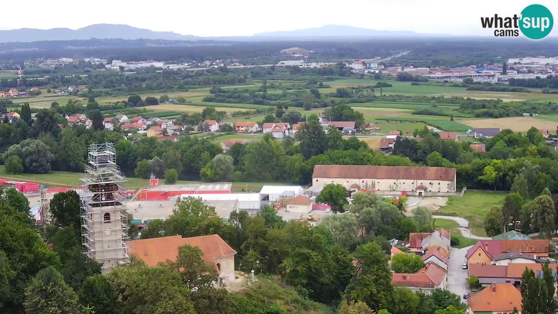 Webcam Karlovac Dubovac Castle – Live View of Karlovac’s Historic Landmark