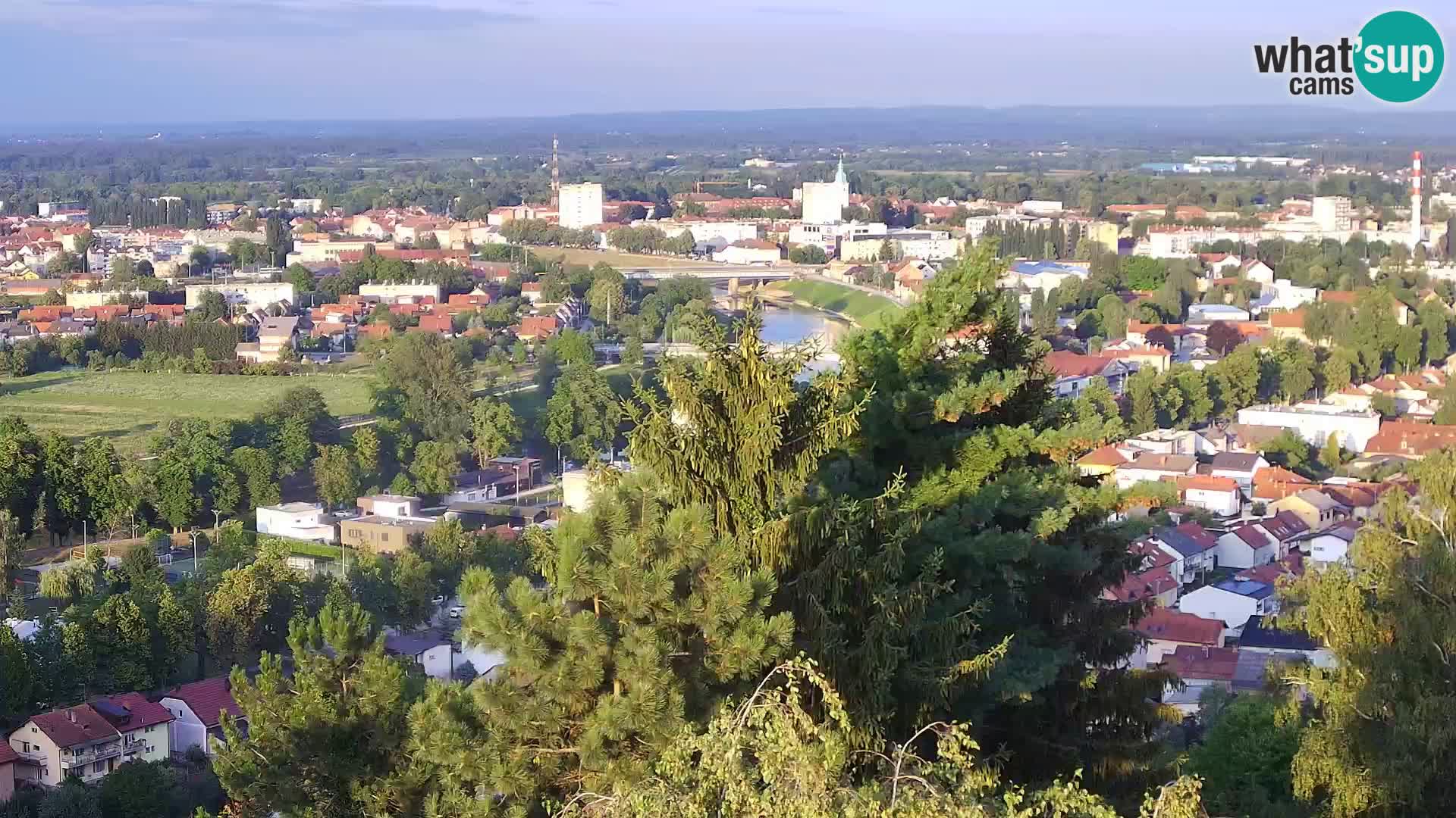 Webcam Karlovac Château Dubovac – Vue en direct de ce monument historique