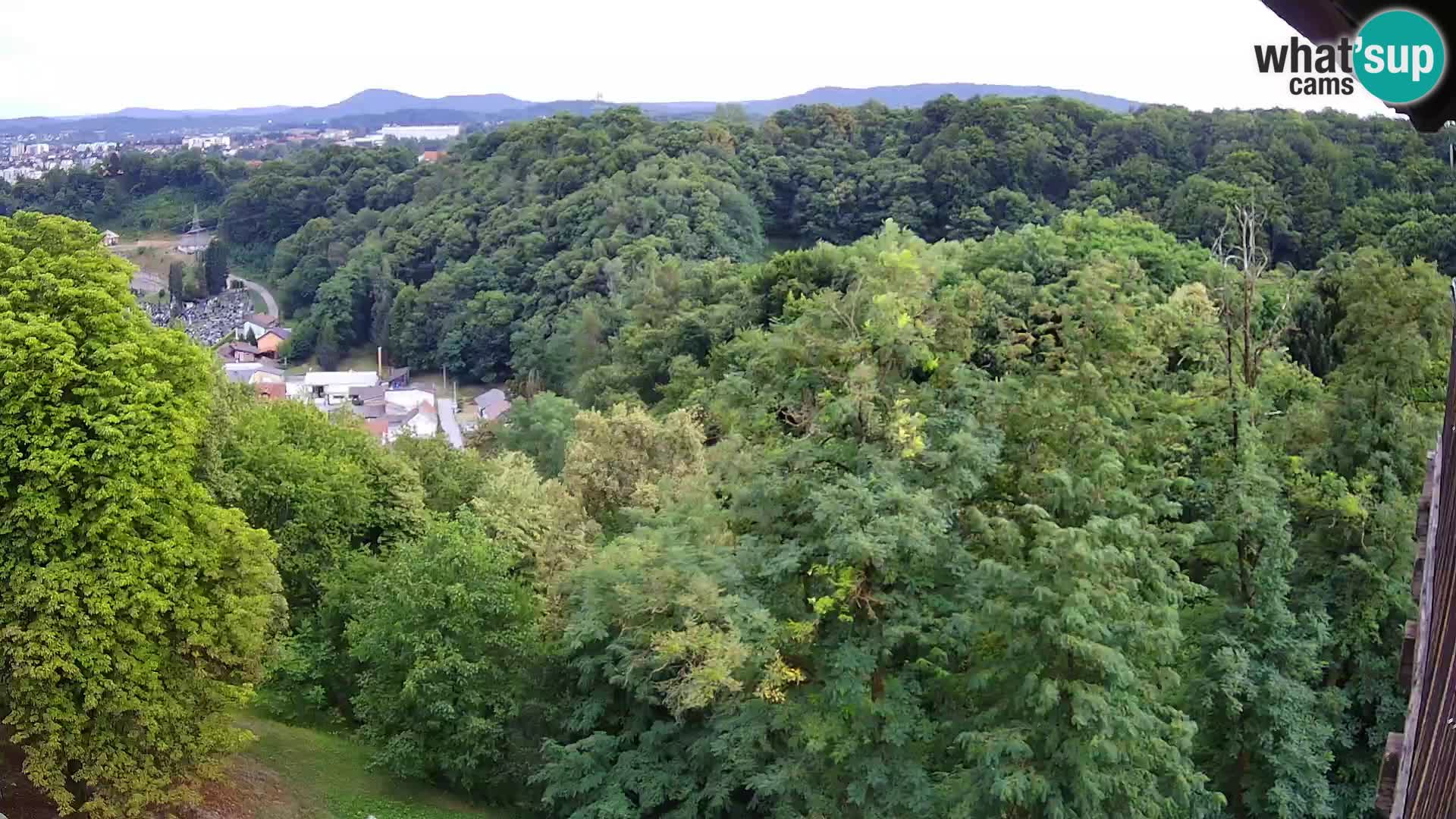 Webcam Castello Dubovac Karlovac – Vista Live sul Castello Storico