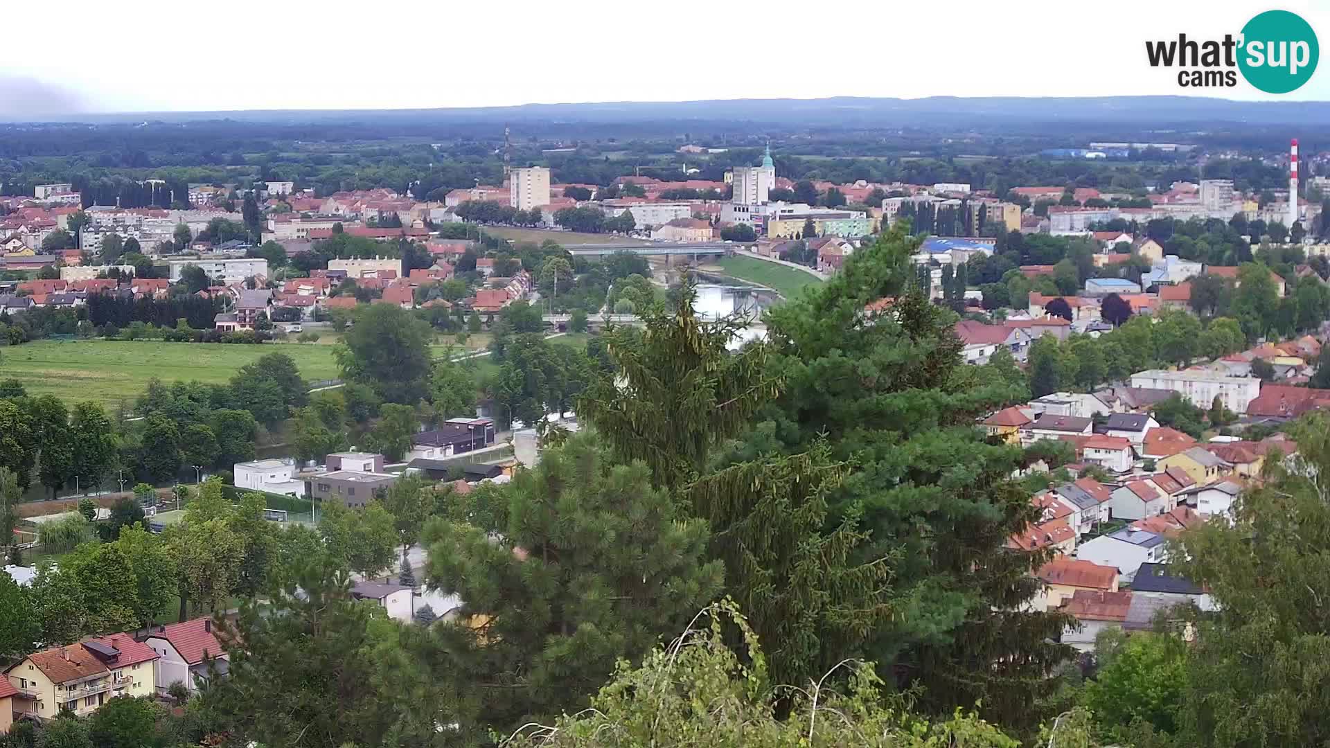 Webcam Karlovac Château Dubovac – Vue en direct de ce monument historique