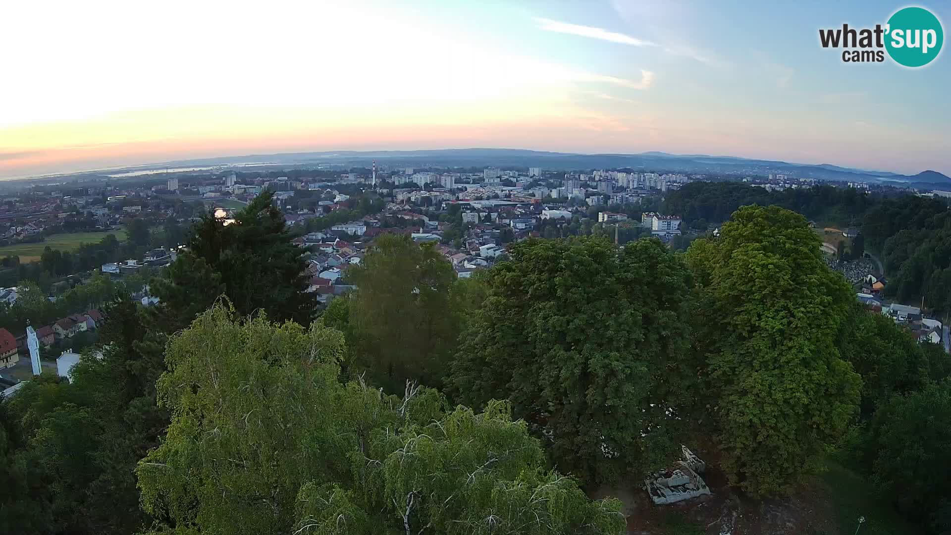 Webcam Karlovac Dubovac Castle – Live View of Karlovac’s Historic Landmark