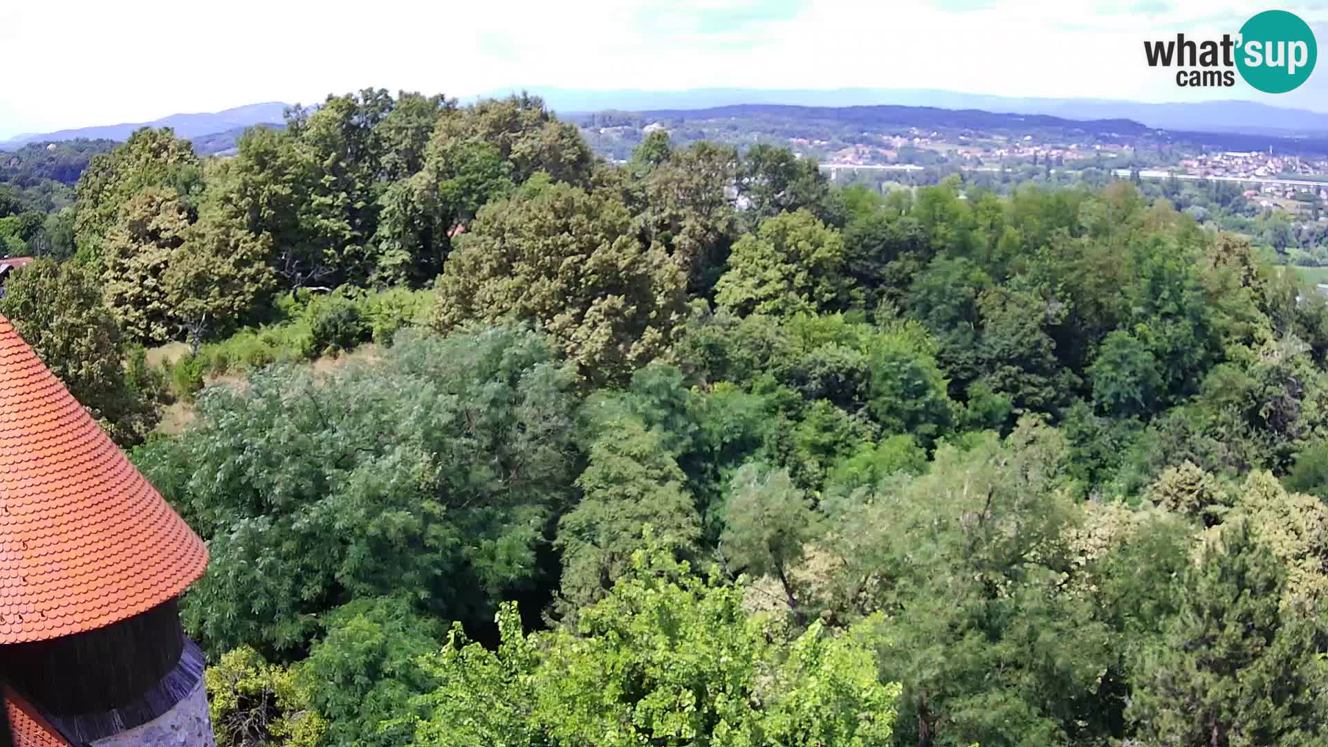 Spletna kamera Karlovac Dubovac grad – Pogled v živo na zgodovinsko znamenitost Karlovca