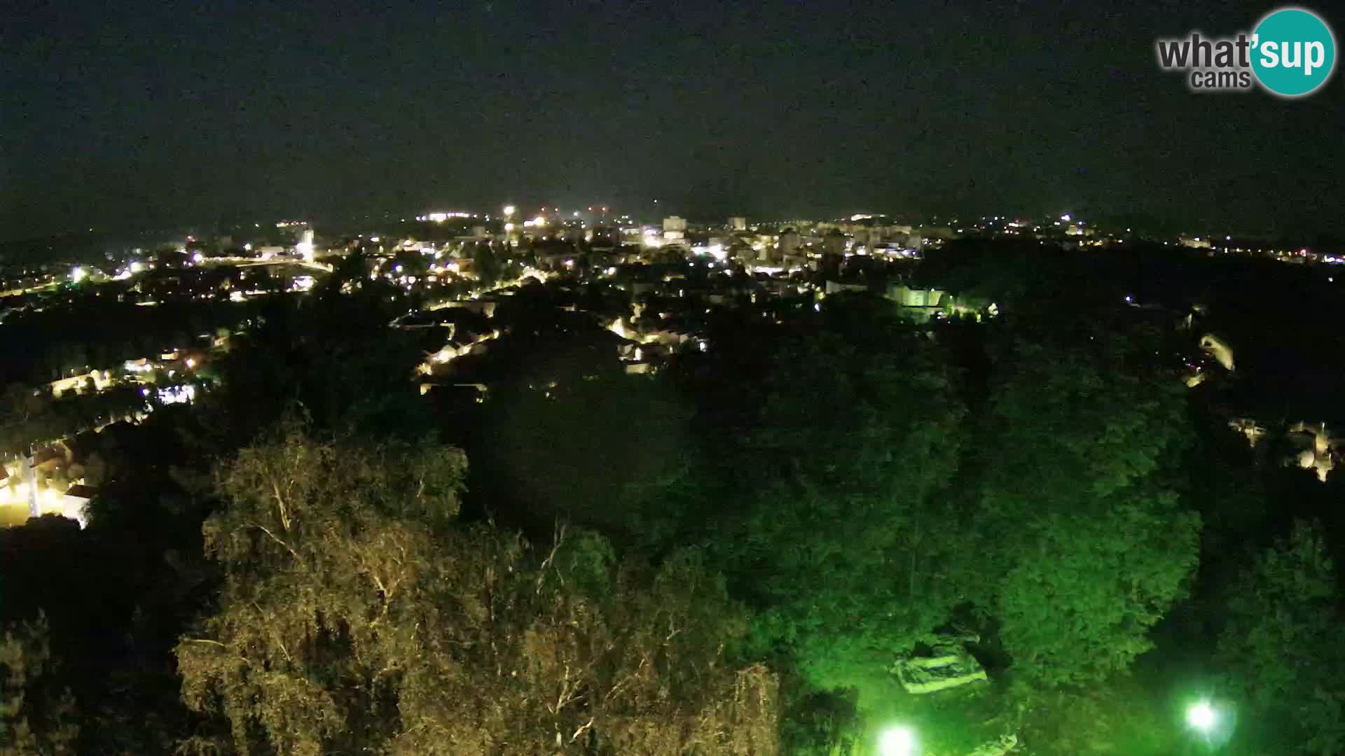 Webcam Karlovac Dubovac Castle – Live View of Karlovac’s Historic Landmark