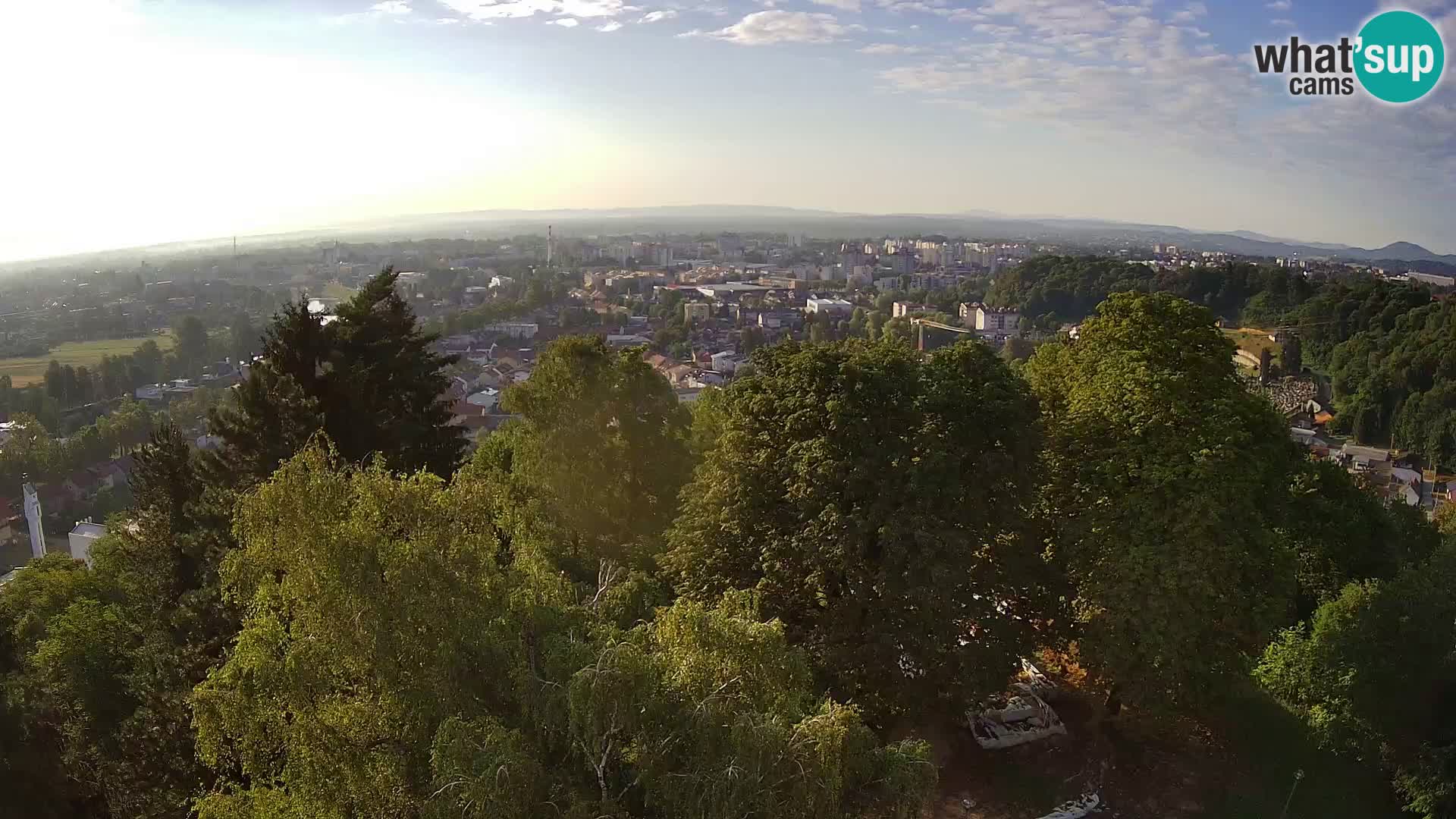 Webcam Karlovac Dubovac Castle – Live View of Karlovac’s Historic Landmark