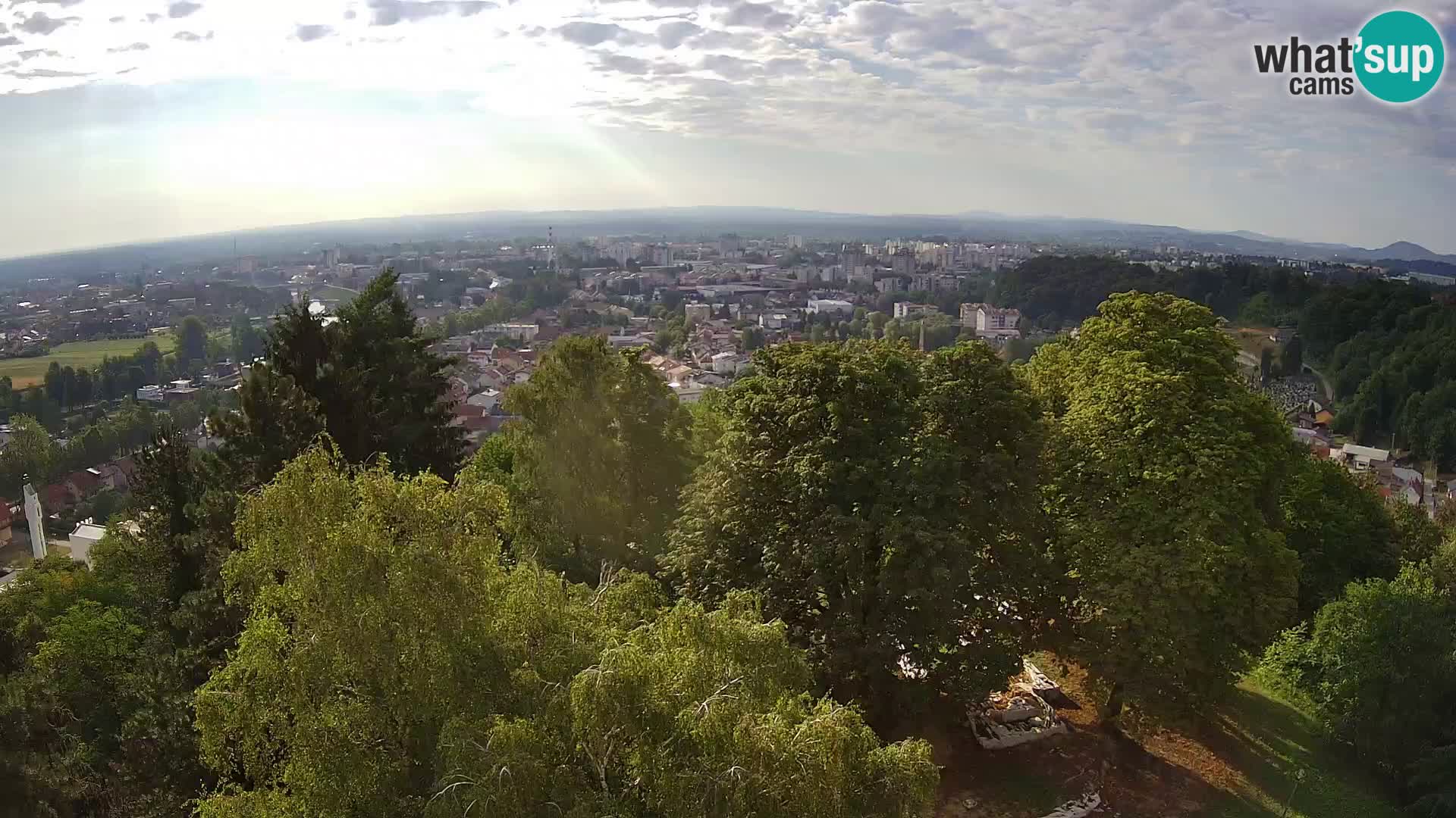 Webcam Karlovac Dubovac Castle – Live View of Karlovac’s Historic Landmark