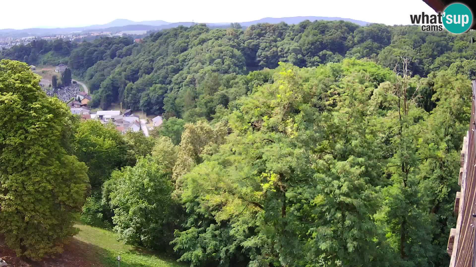 Webcam Castello Dubovac Karlovac – Vista Live sul Castello Storico