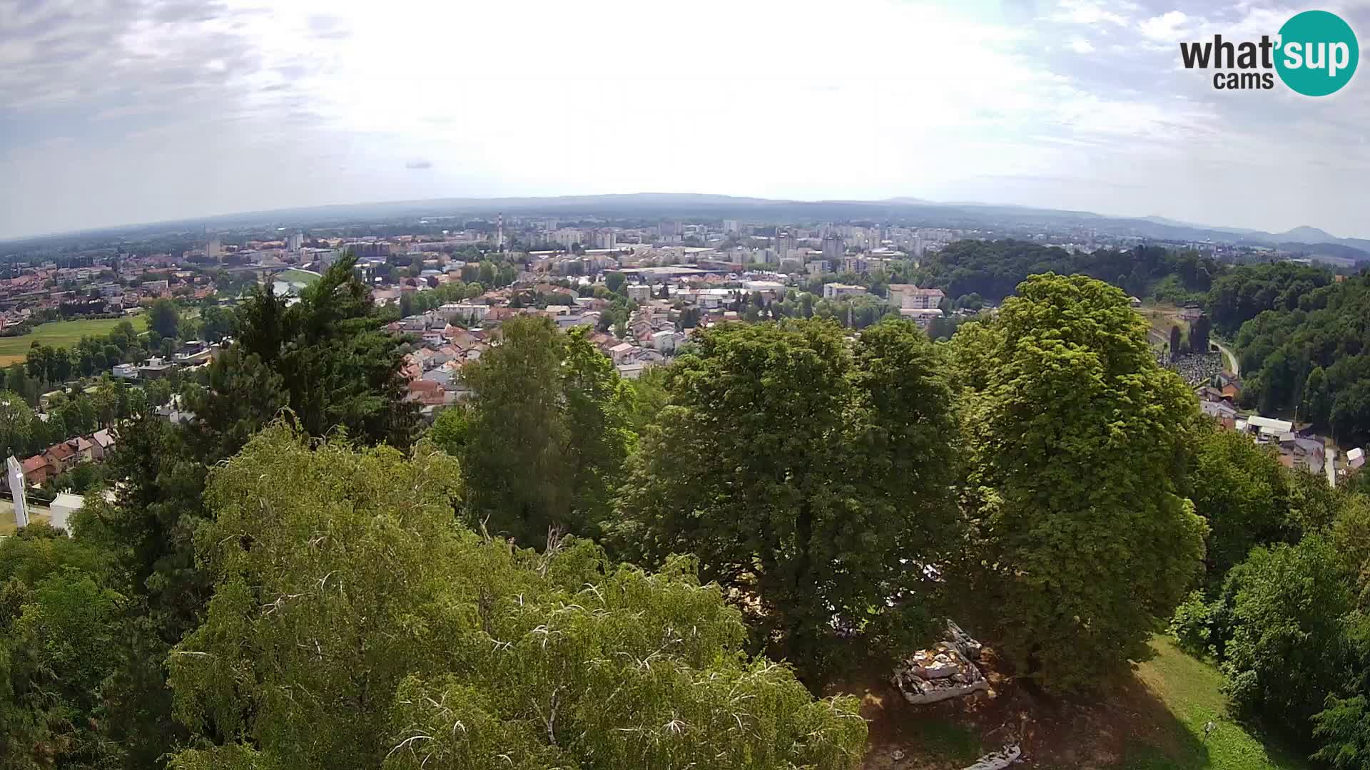 Webcam Castillo Dubovac Karlovac – Vista en directo del histórico castillo
