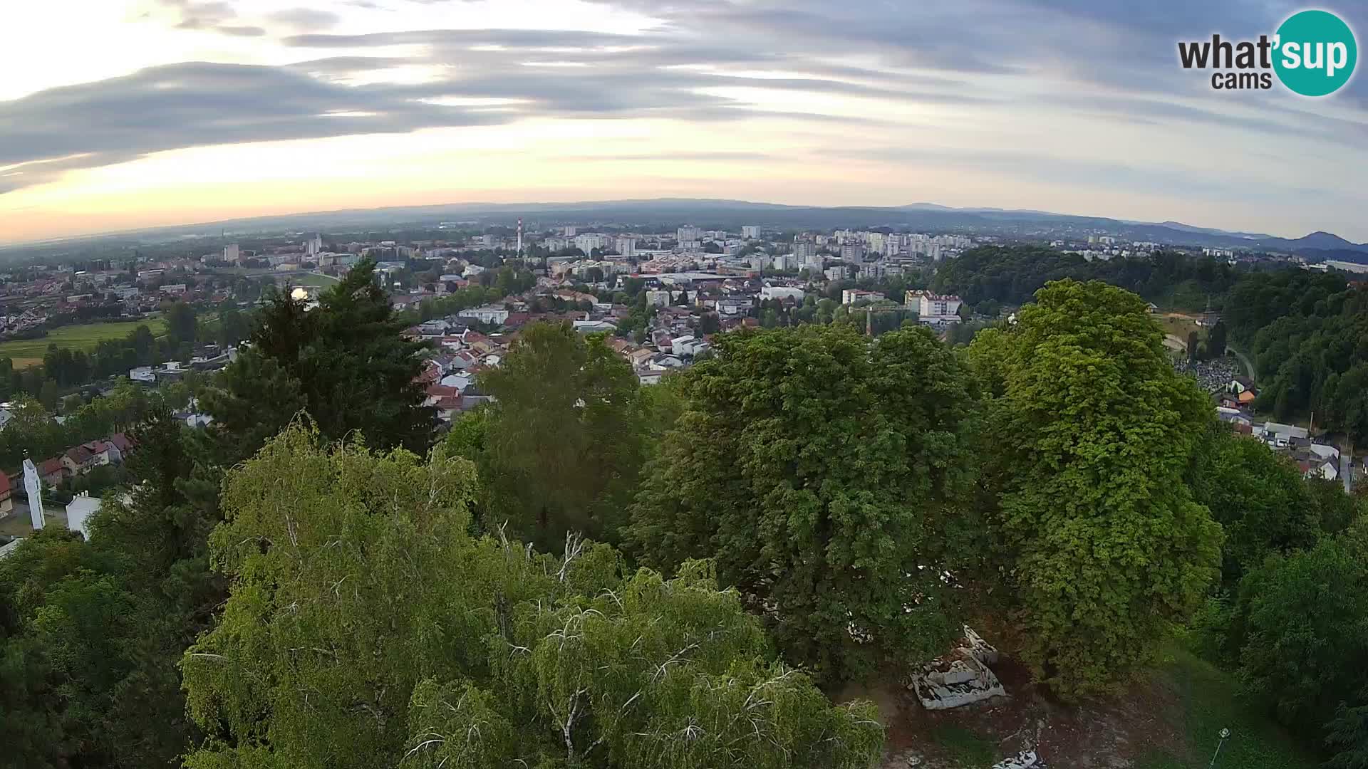 Webcam Karlovac Dubovac Castle – Live View of Karlovac’s Historic Landmark