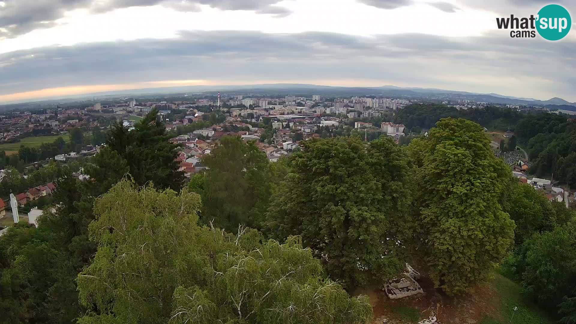 Webcam Castello Dubovac Karlovac – Vista Live sul Castello Storico