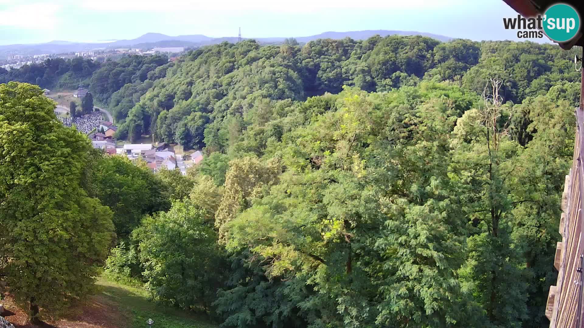 Webcam Karlovac Dubovac Castle – Live View of Karlovac’s Historic Landmark