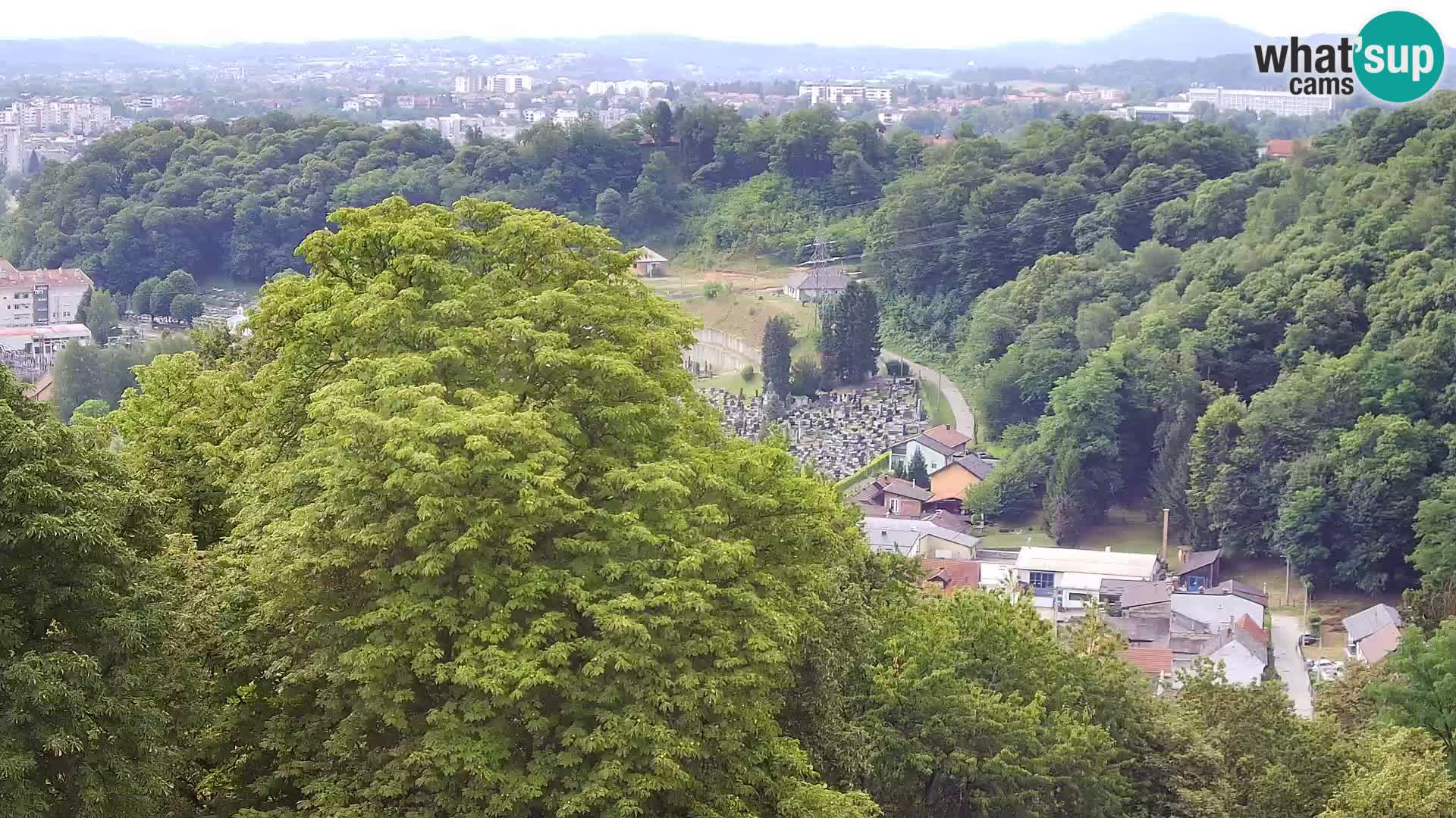 Webcam Karlovac Dubovac Castle – Live View of Karlovac’s Historic Landmark