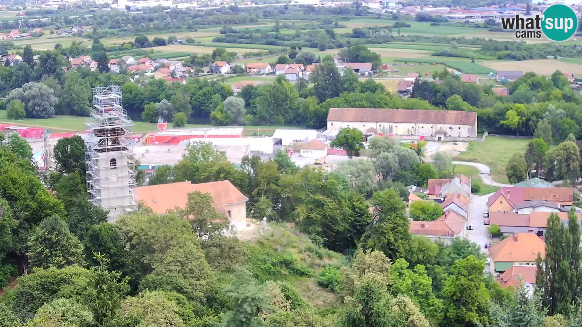 Webcam Karlstadt Burg Dubovac – Liveblick auf das historische Wahrzeichen