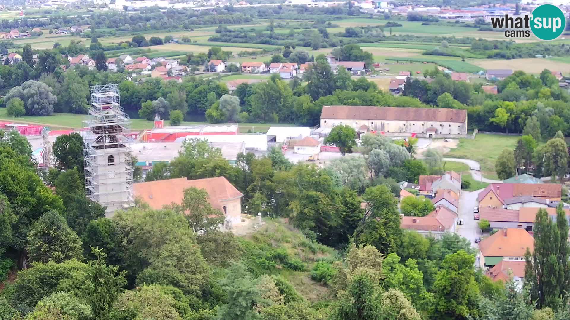 Webcam Karlovac Dubovac Castle – Live View of Karlovac’s Historic Landmark