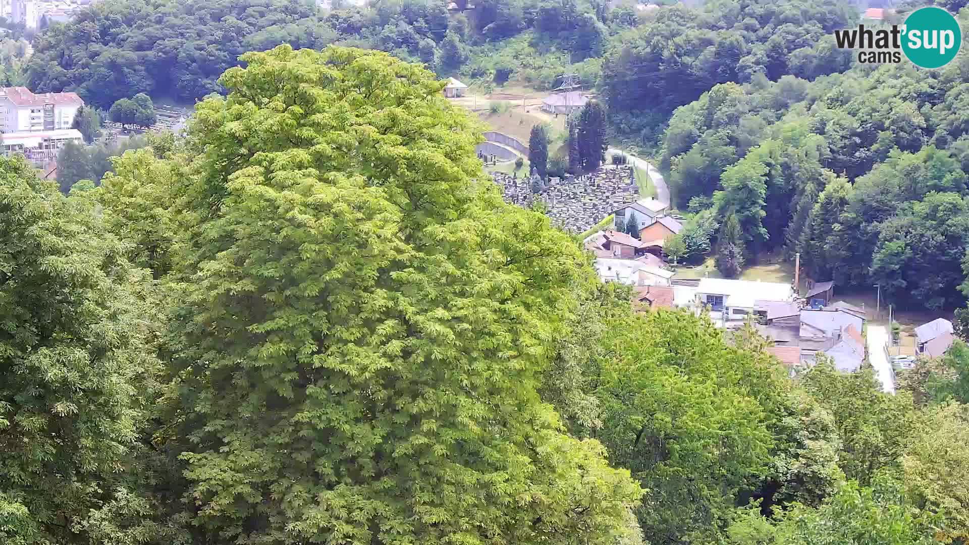 Webcam Karlovac Château Dubovac – Vue en direct de ce monument historique