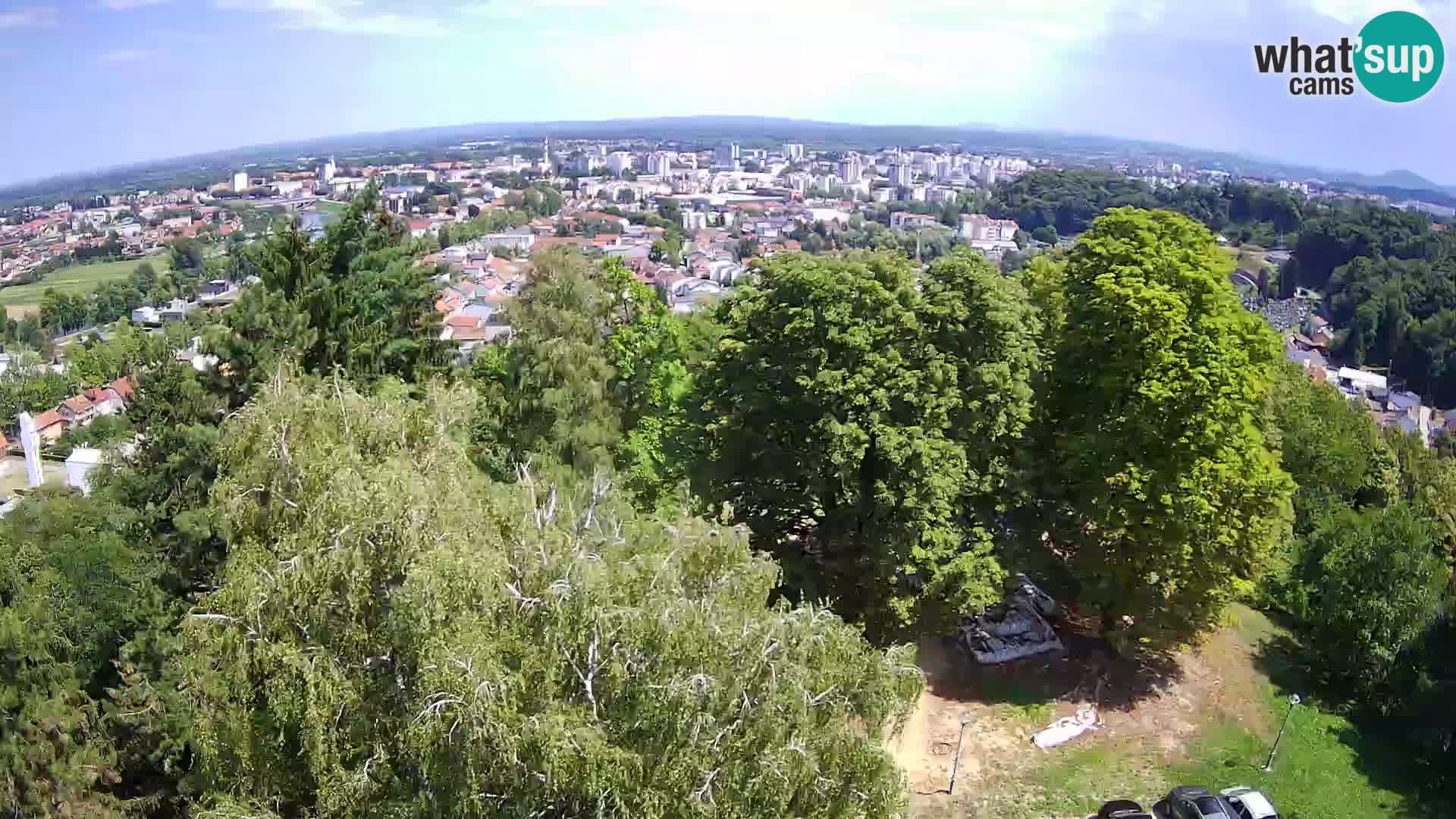 Webcam Castello Dubovac Karlovac – Vista Live sul Castello Storico