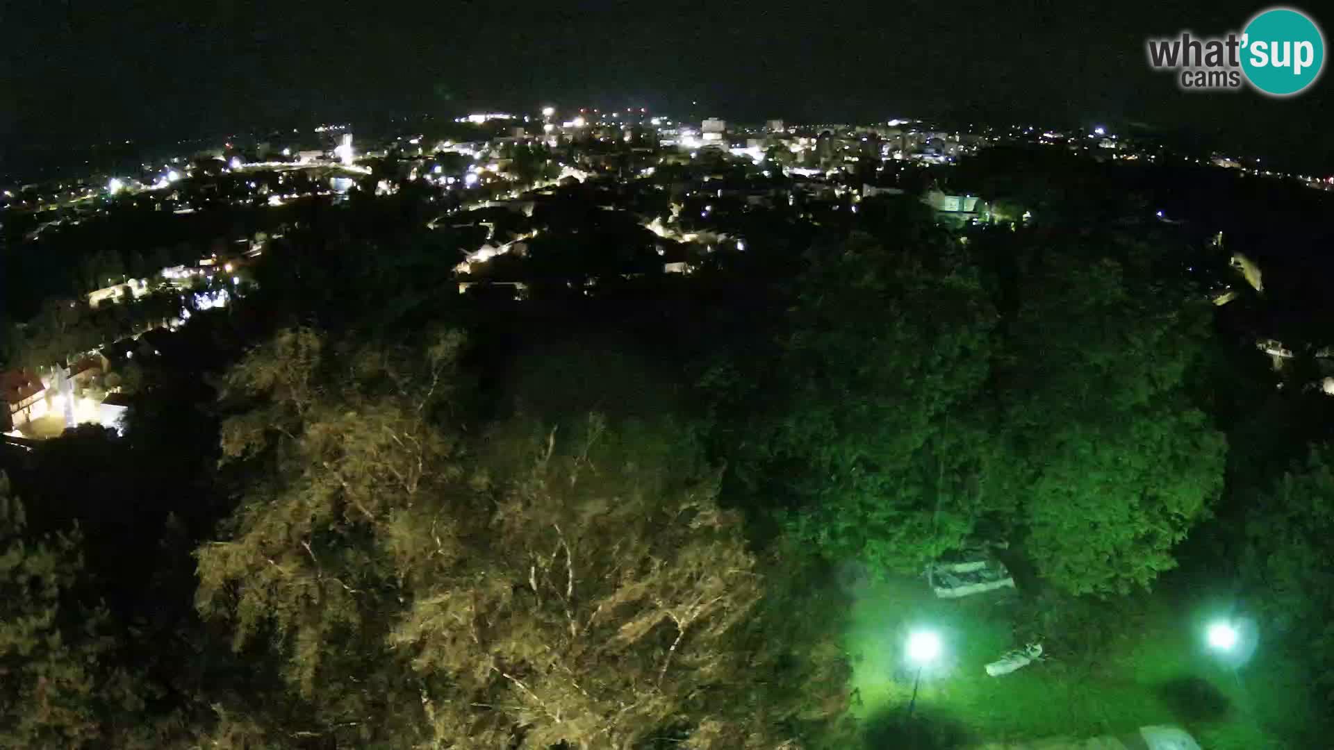 Webcam Karlovac Château Dubovac – Vue en direct de ce monument historique
