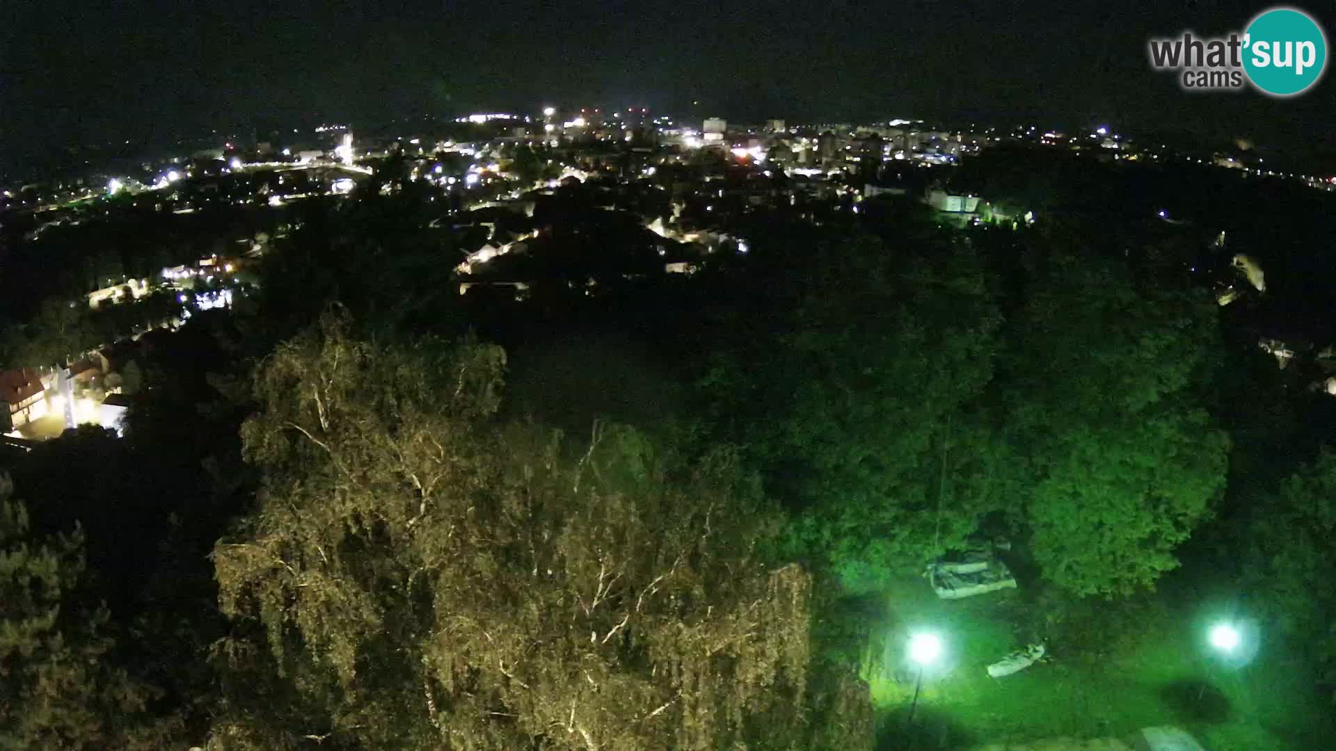 Webcam Karlovac Château Dubovac – Vue en direct de ce monument historique