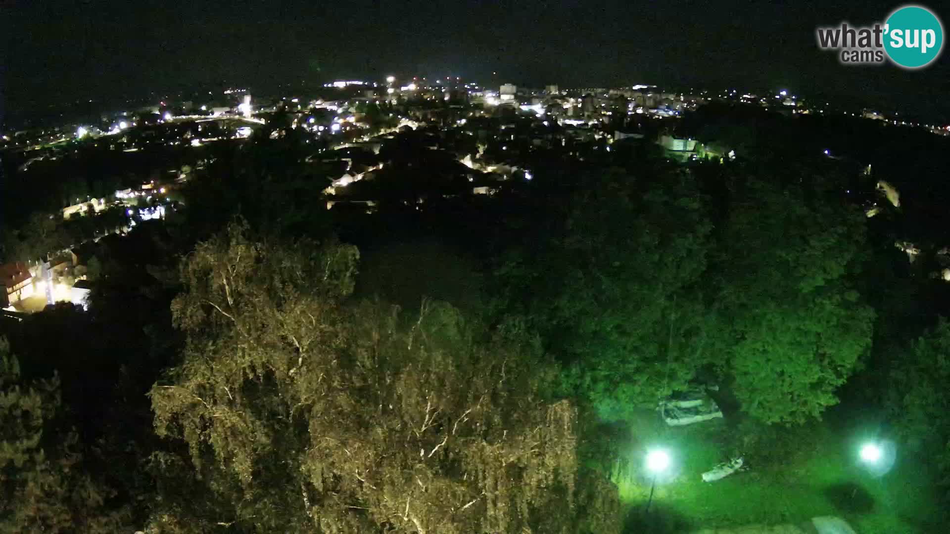 Web kamera Karlovac – Dvorac Dubovac uživo