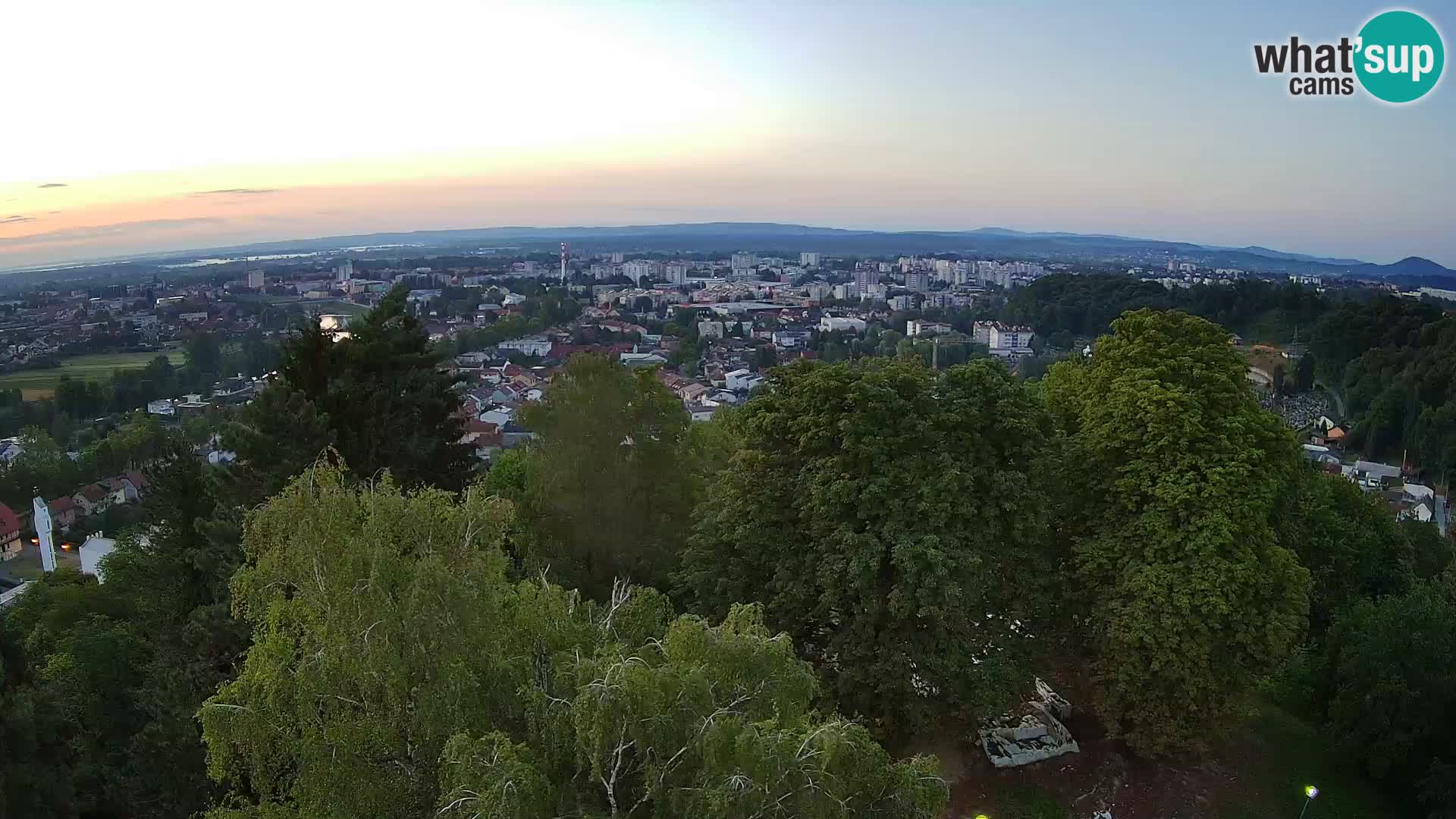 Webcam Karlovac Château Dubovac – Vue en direct de ce monument historique
