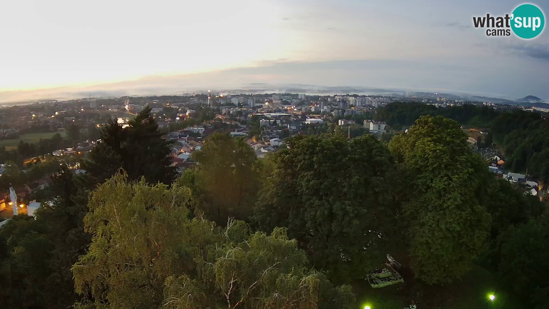 Webcam Karlovac Château Dubovac – Vue en direct de ce monument historique