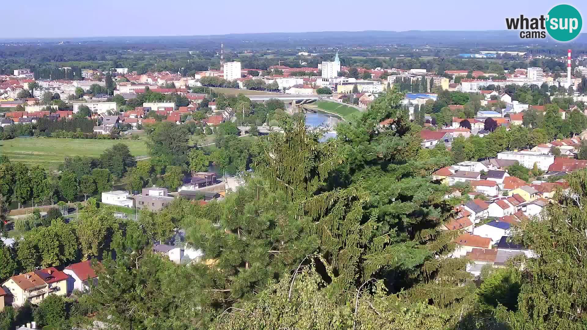 Web kamera Karlovac – Dvorac Dubovac uživo