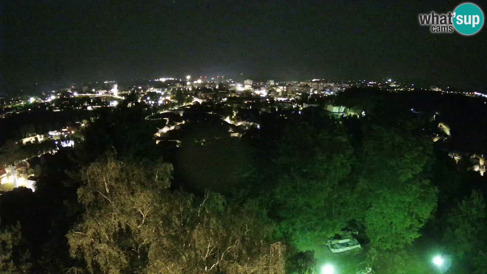 Webcam Karlovac Dubovac Castle – Live View of Karlovac’s Historic Landmark