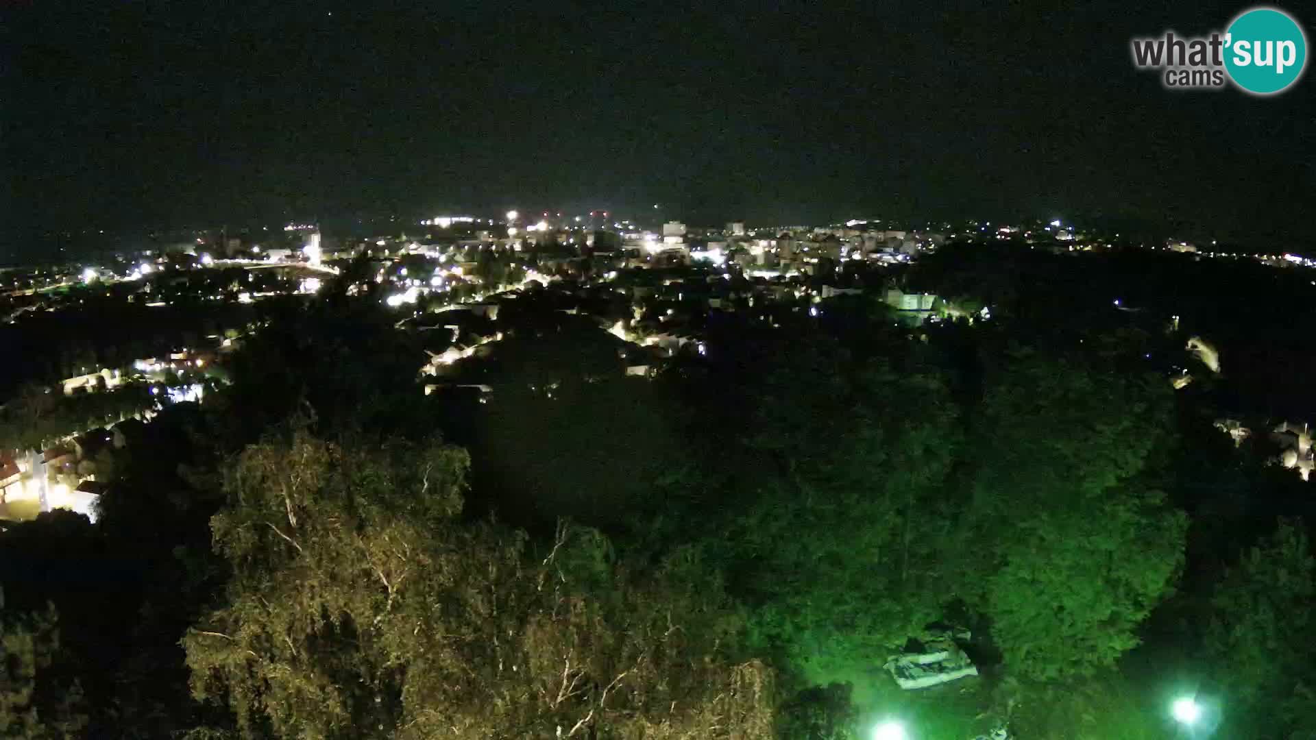 Web kamera Karlovac – Dvorac Dubovac uživo