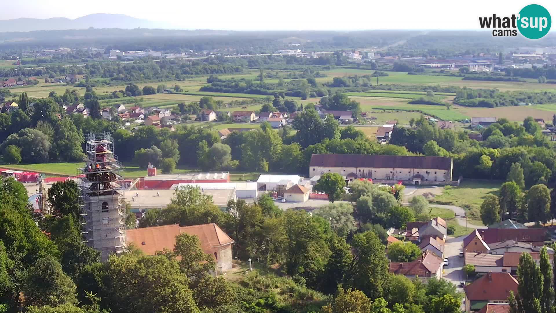 Web kamera Karlovac – Dvorac Dubovac uživo