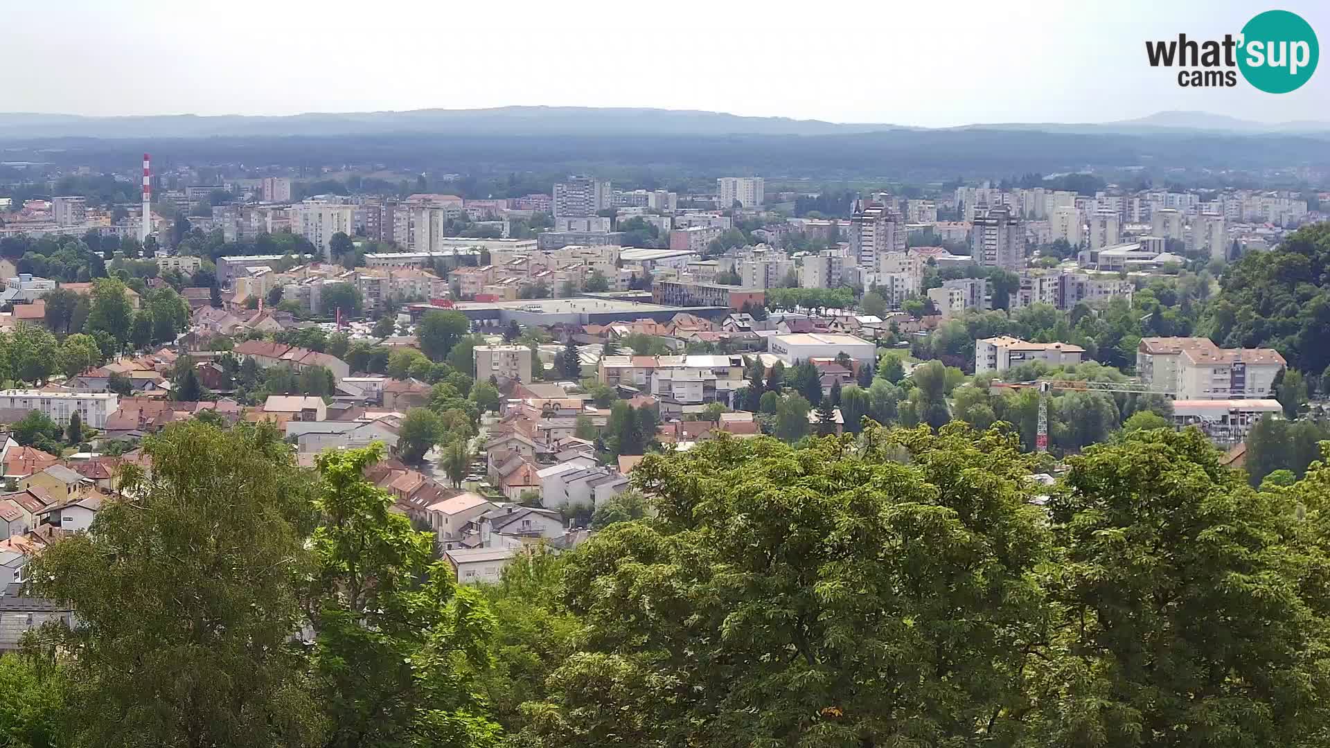 Web kamera Karlovac – Dvorac Dubovac uživo