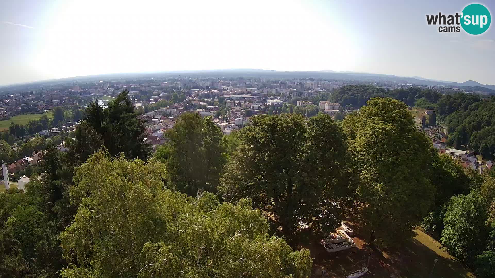 Webcam Karlovac Dubovac Castle – Live View of Karlovac’s Historic Landmark