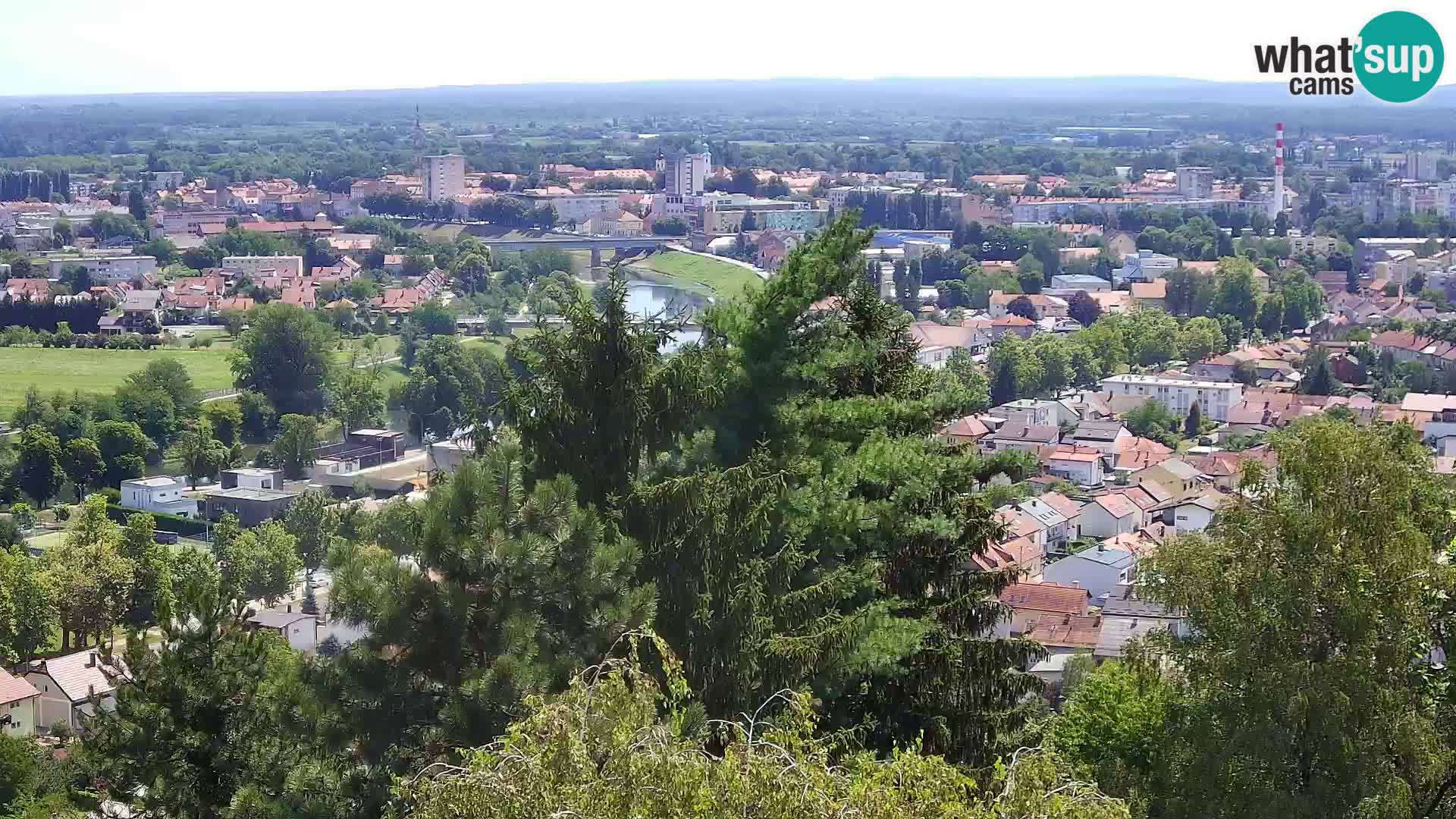 Web kamera Karlovac – Dvorac Dubovac uživo