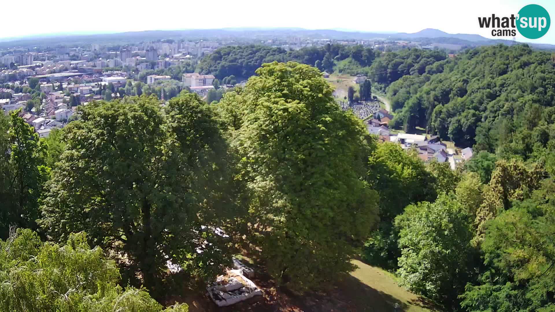 Webcam Castello Dubovac Karlovac – Vista Live sul Castello Storico